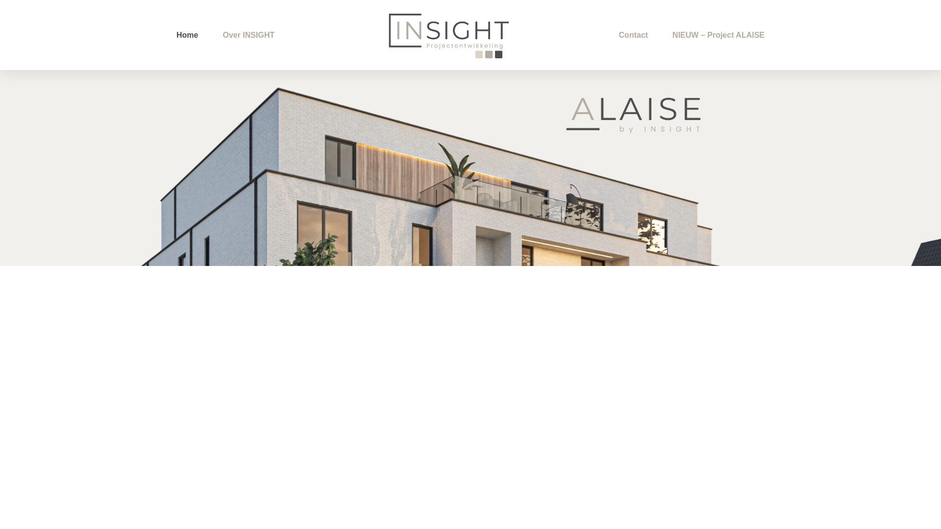 website screenshot of https://insightprojectontwikkeling.be/