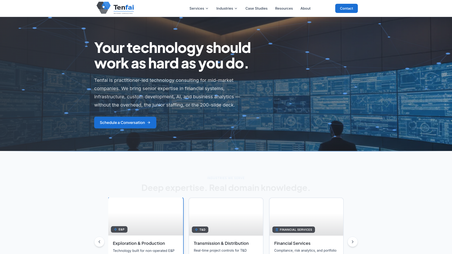 website screenshot of https://tenfai-com.pages.dev/