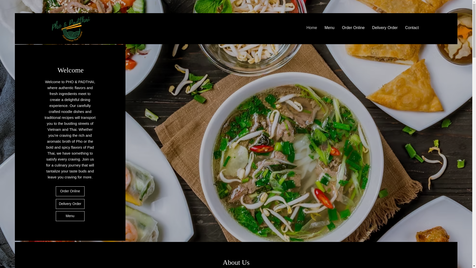 website screenshot of https://phopadthai9.com/