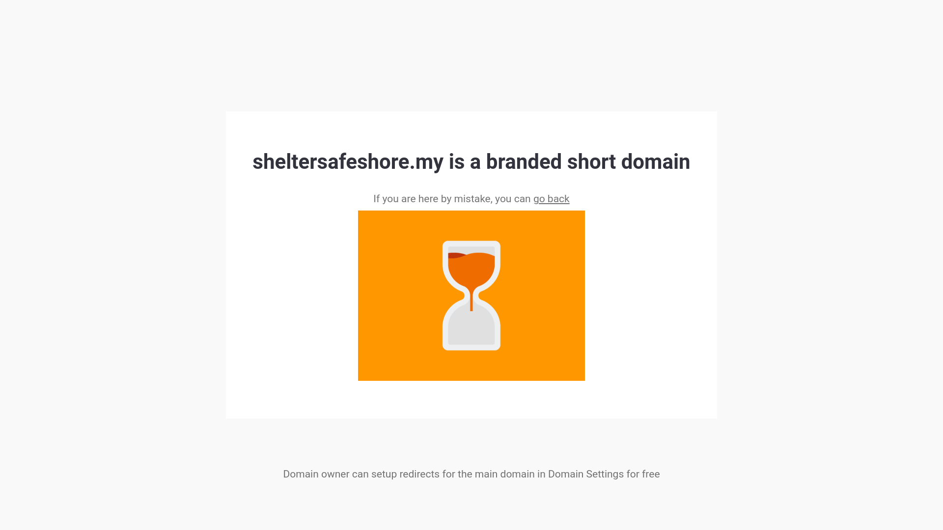 website screenshot of https://sheltersafeshore.my/