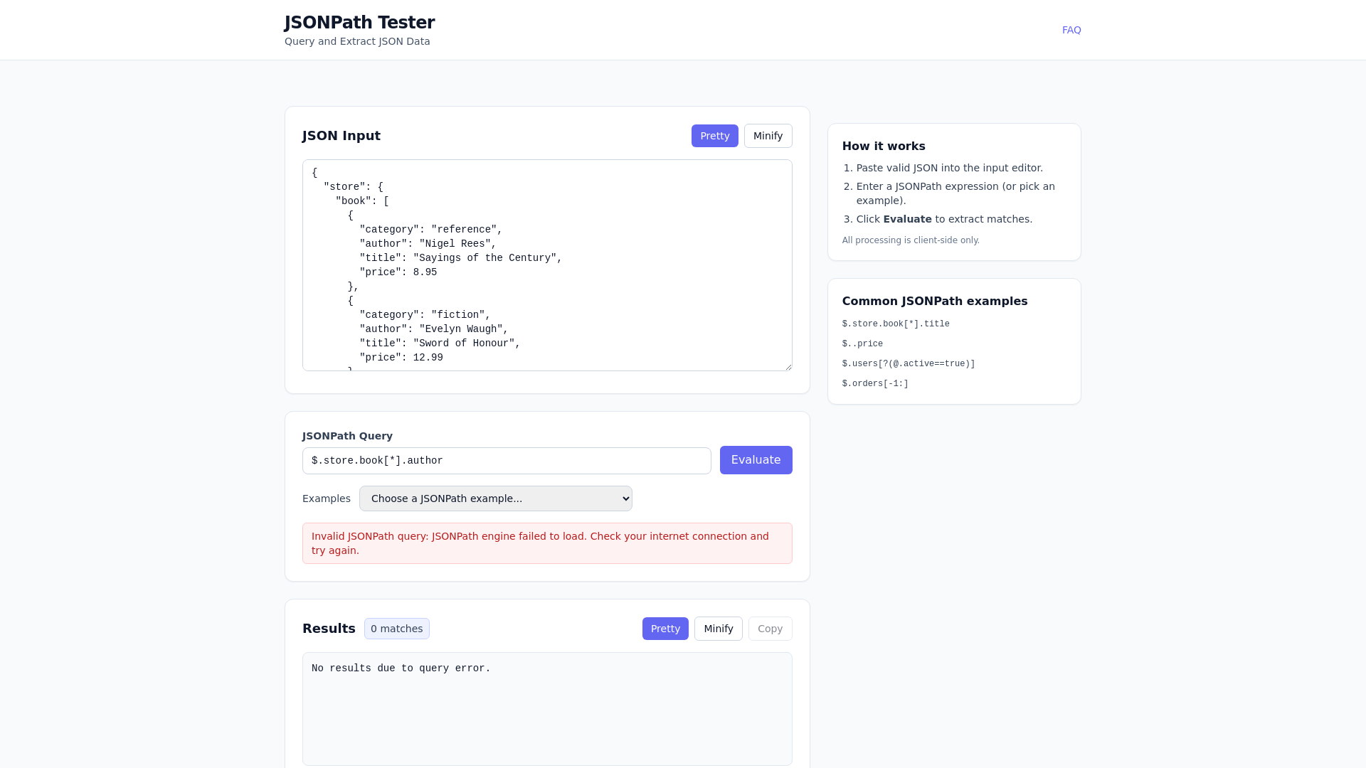 website screenshot of https://jsonpath-95c.pages.dev/