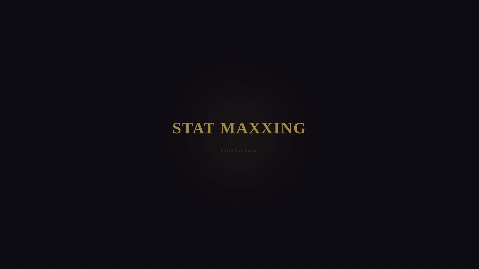 website screenshot of https://statmaxxing.com/