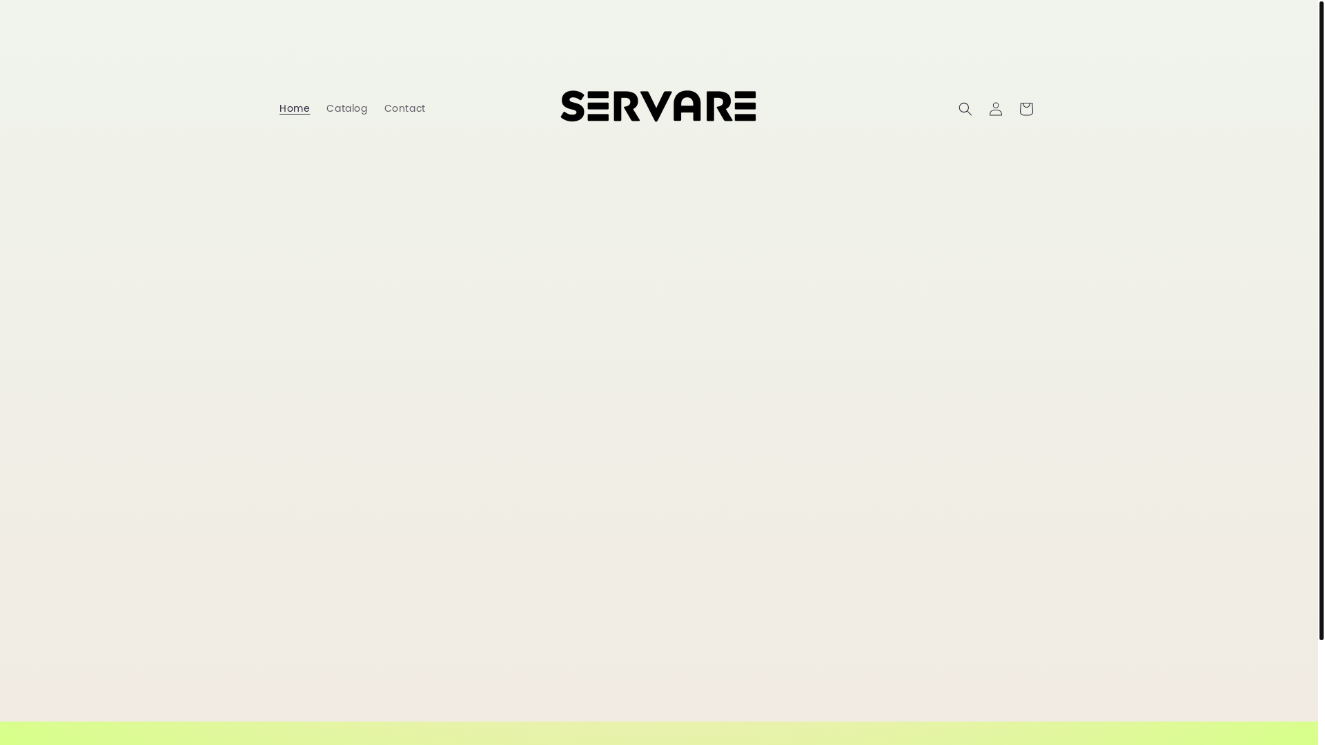 website screenshot of https://servare.online/