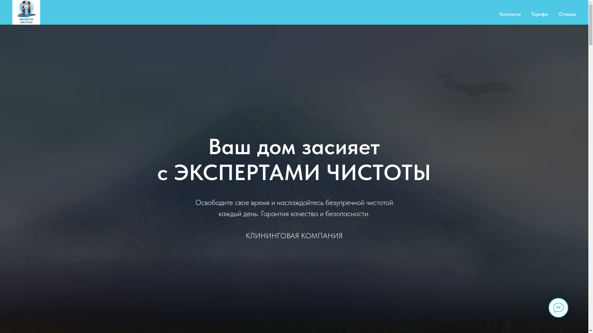 website screenshot of https://cleaning-elizovo.ru/