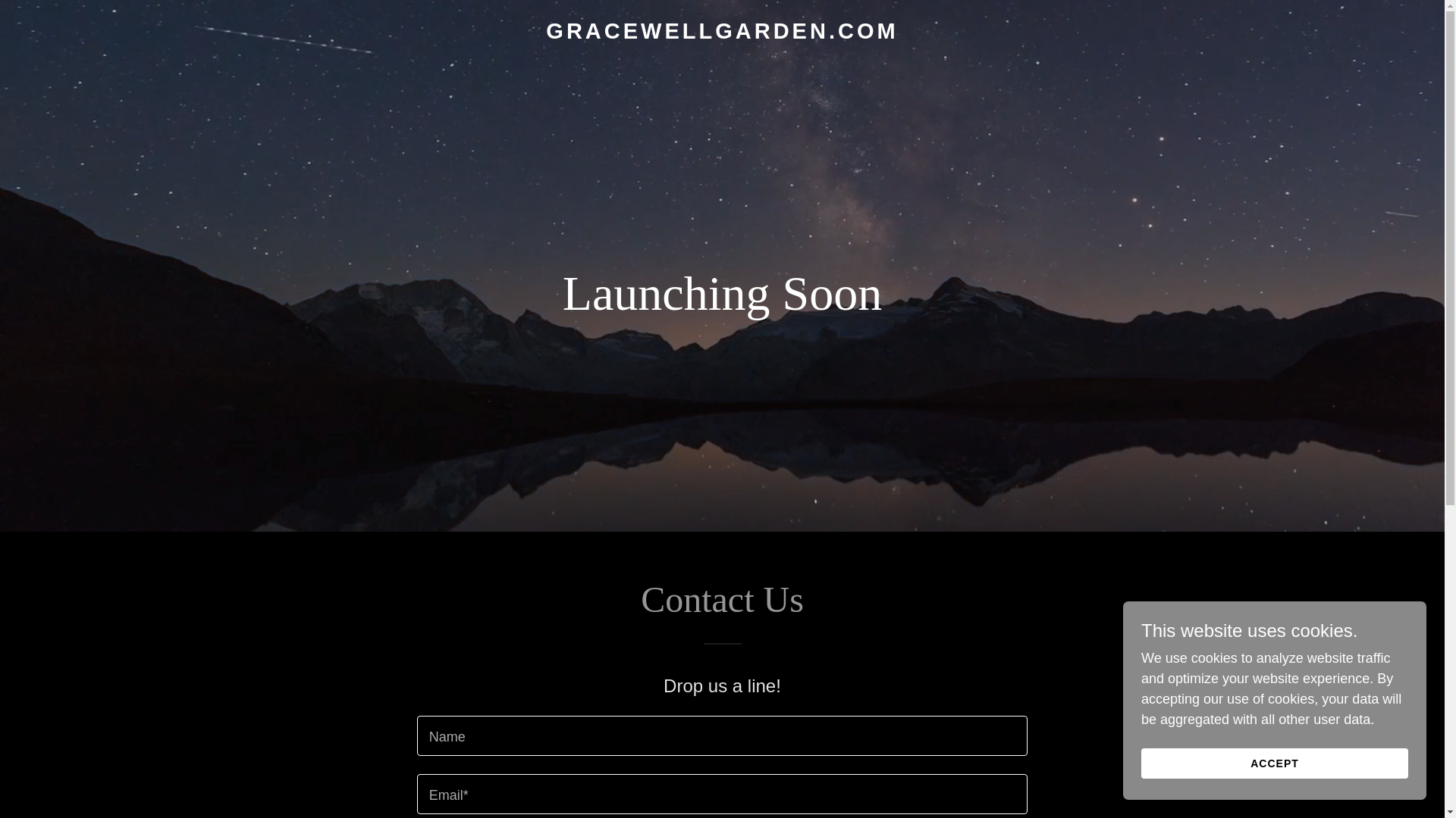 website screenshot of https://gracewellgarden.com/
