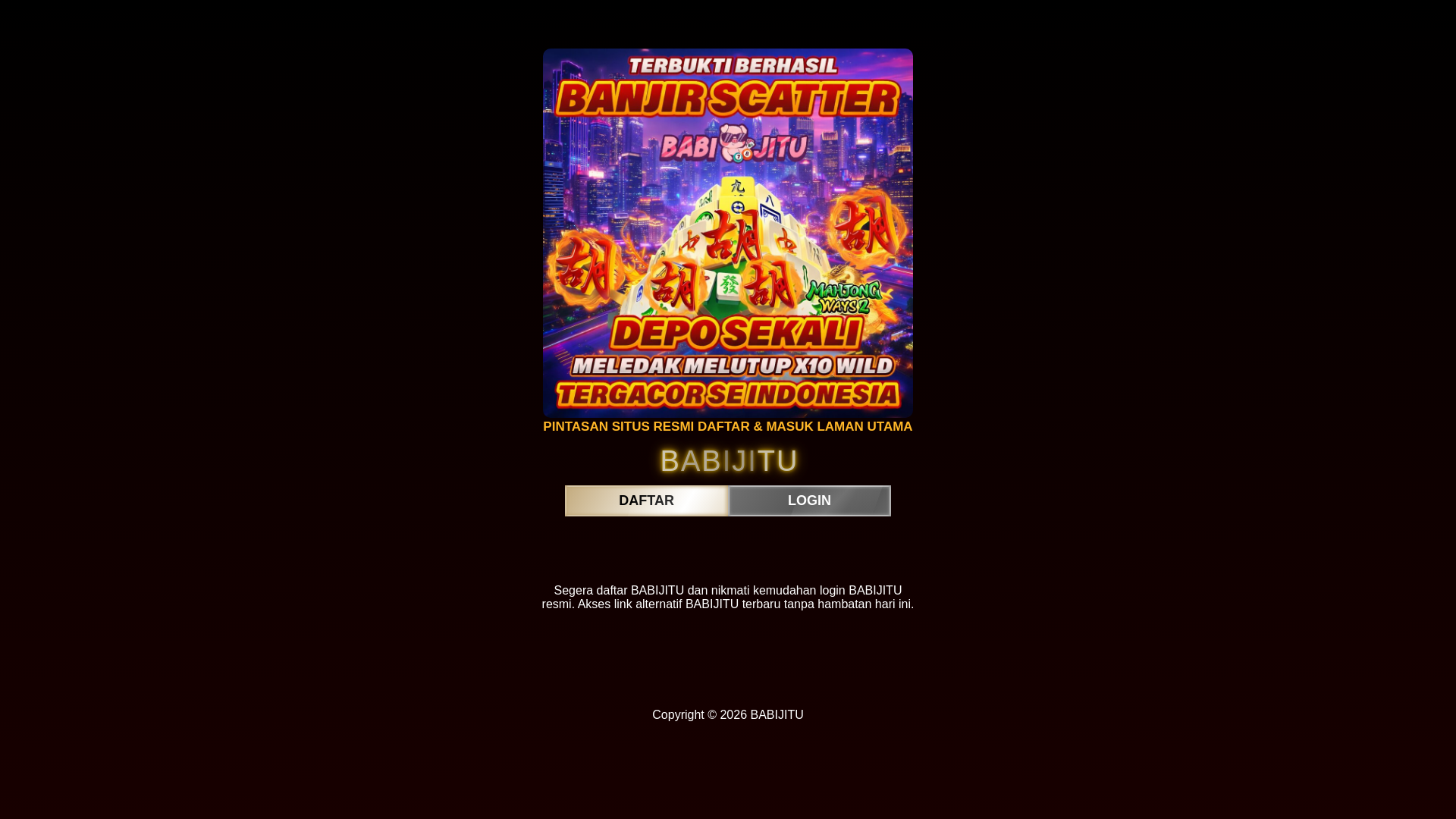 website screenshot of https://babijitu-masakan.pages.dev/