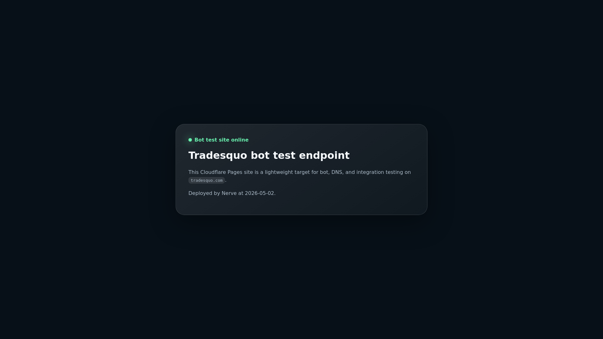 website screenshot of https://tradesquo-bot-test.pages.dev/