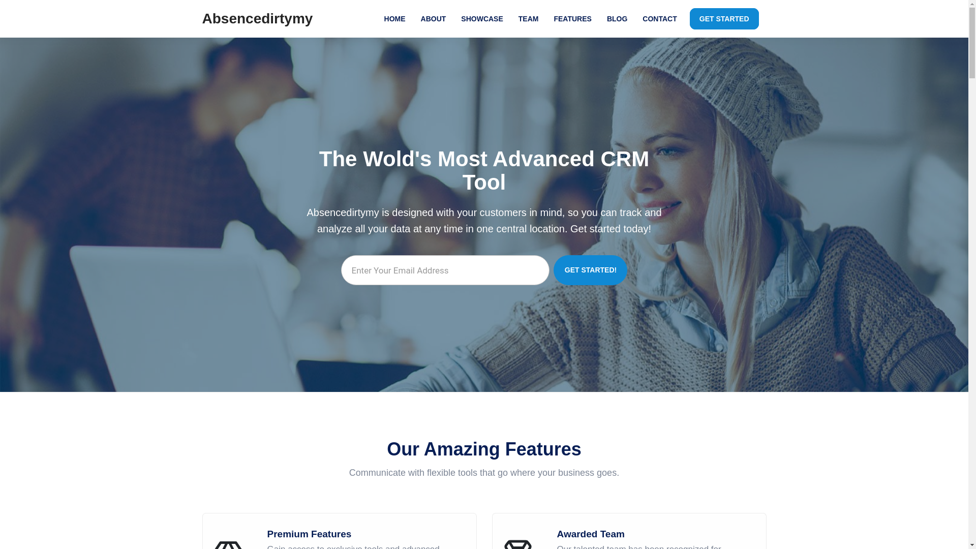 website screenshot of https://absencedirty.my.id/