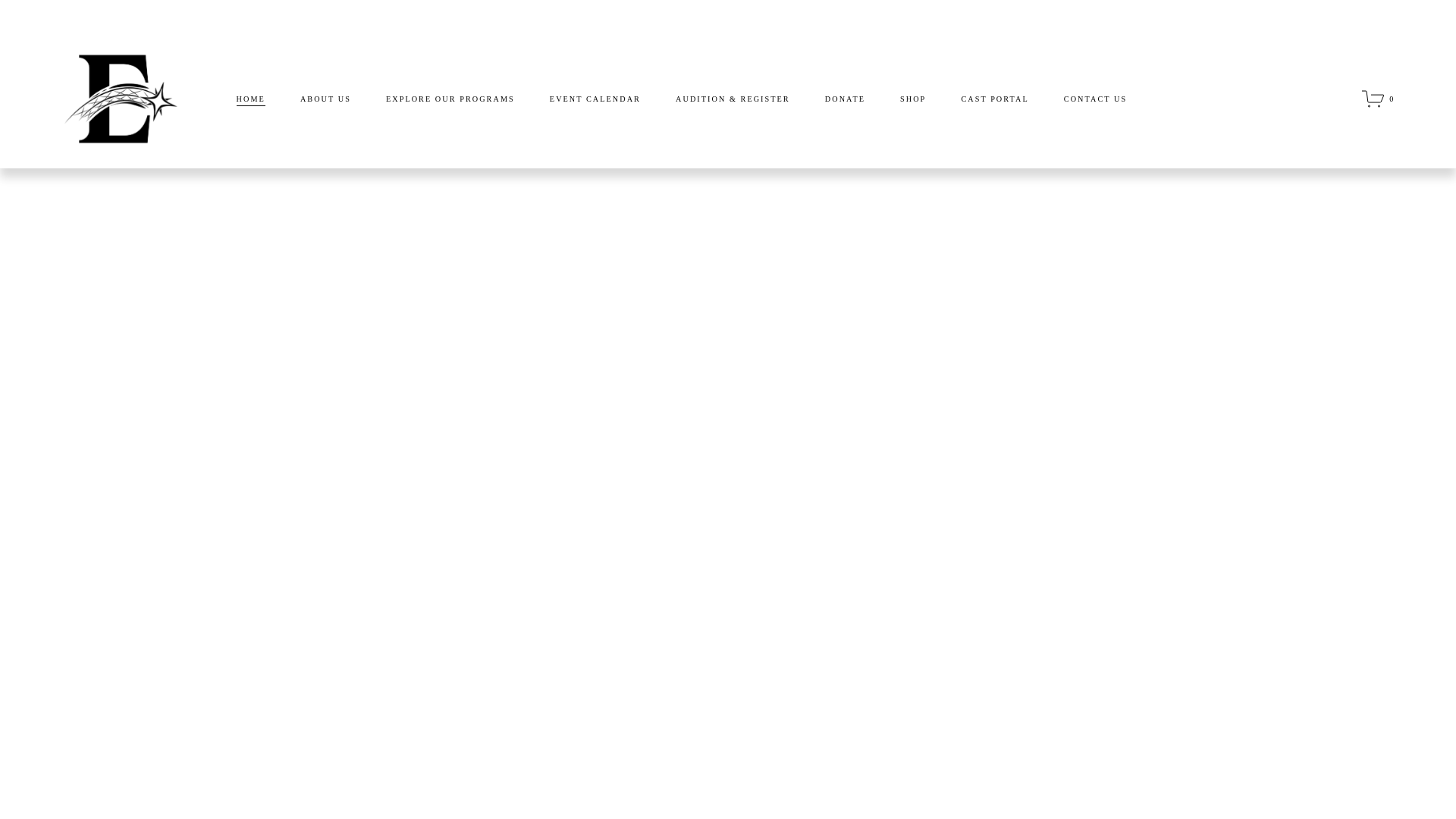 website screenshot of https://eastendtheatreri.org