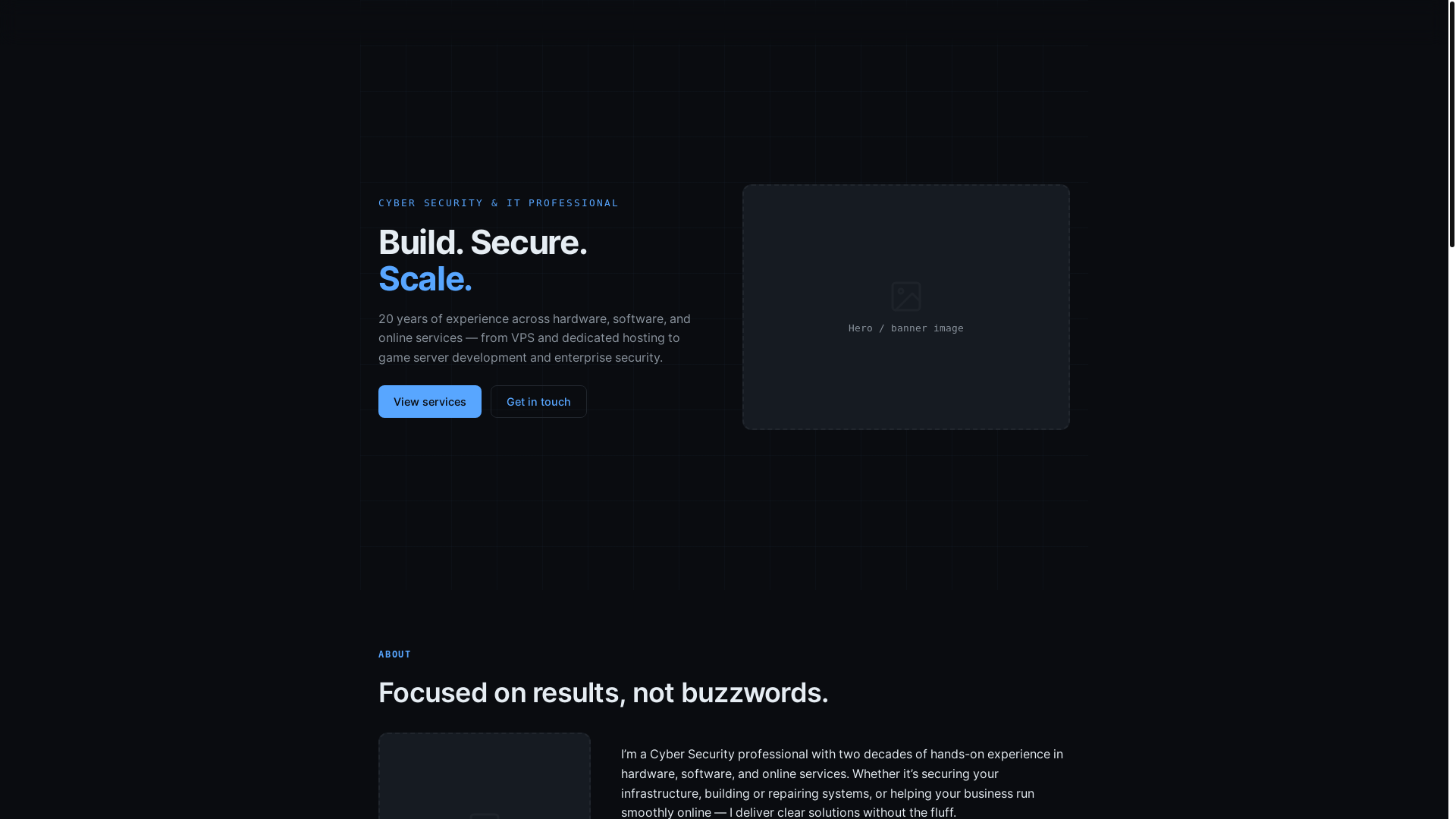 website screenshot of https://chriscap-it.pages.dev/