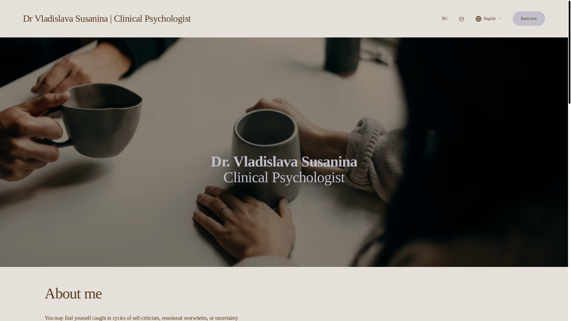 website screenshot of https://vladislavasusanina.com/