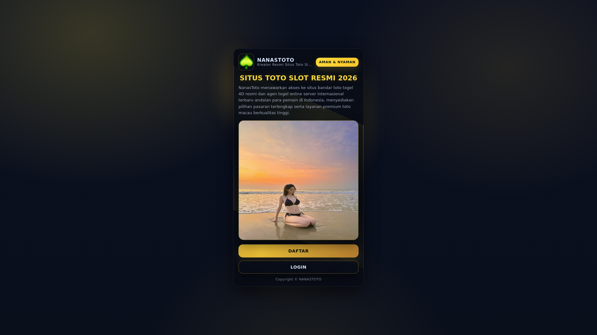 website screenshot of https://nanastoto-terbaik-5h4.pages.dev/