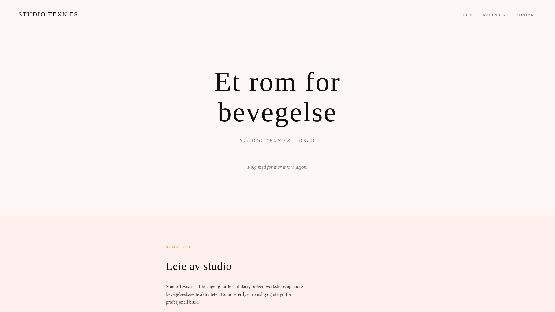 website screenshot of https://studio-artesana.no/