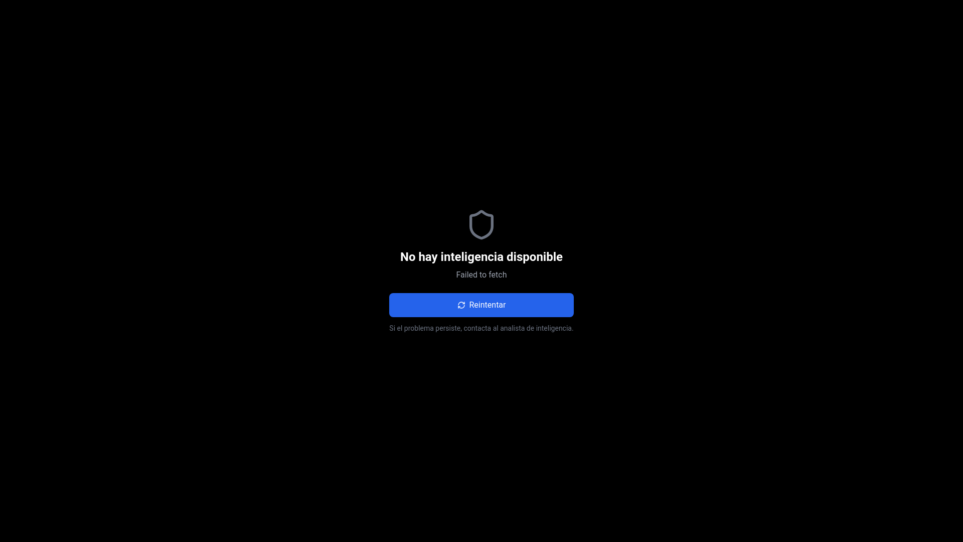 website screenshot of https://dii-intelligence-prod.pages.dev/
