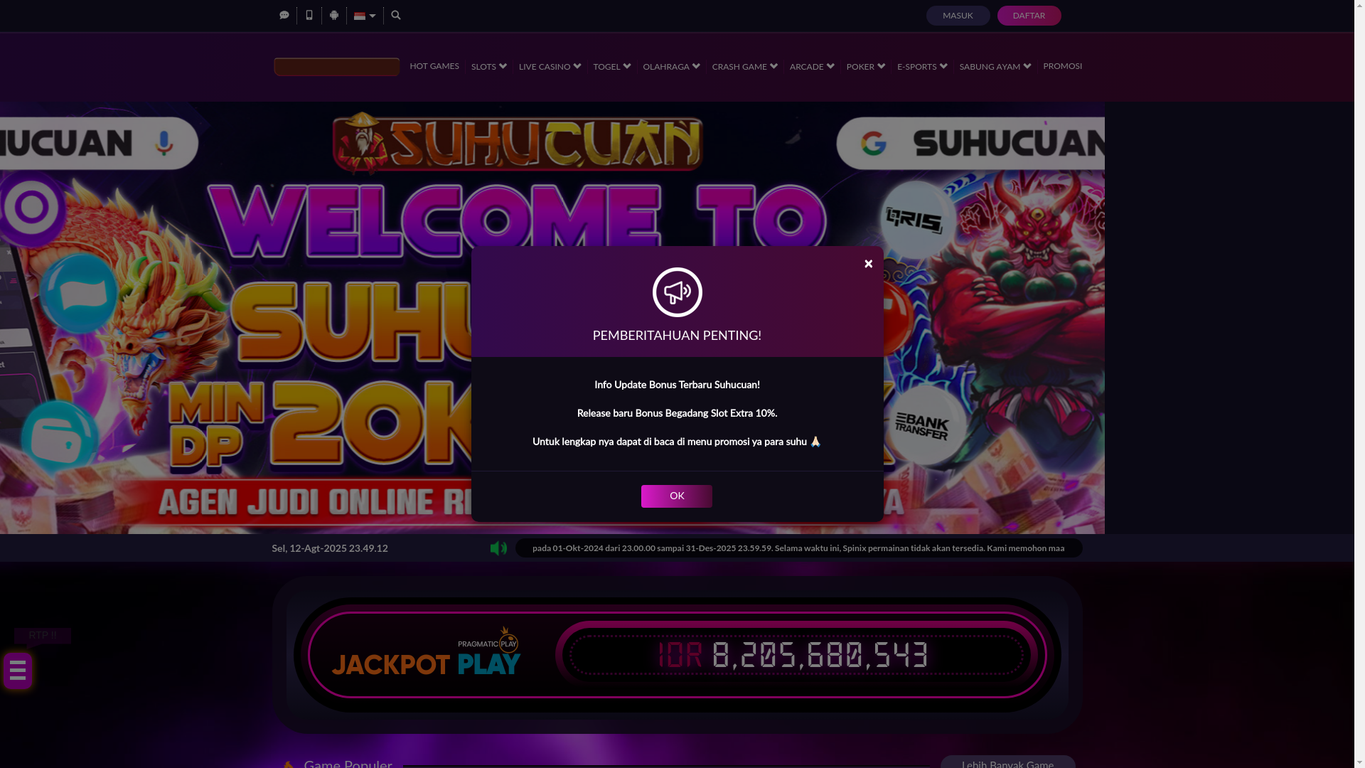 website screenshot of https://suhu-indomie.store/
