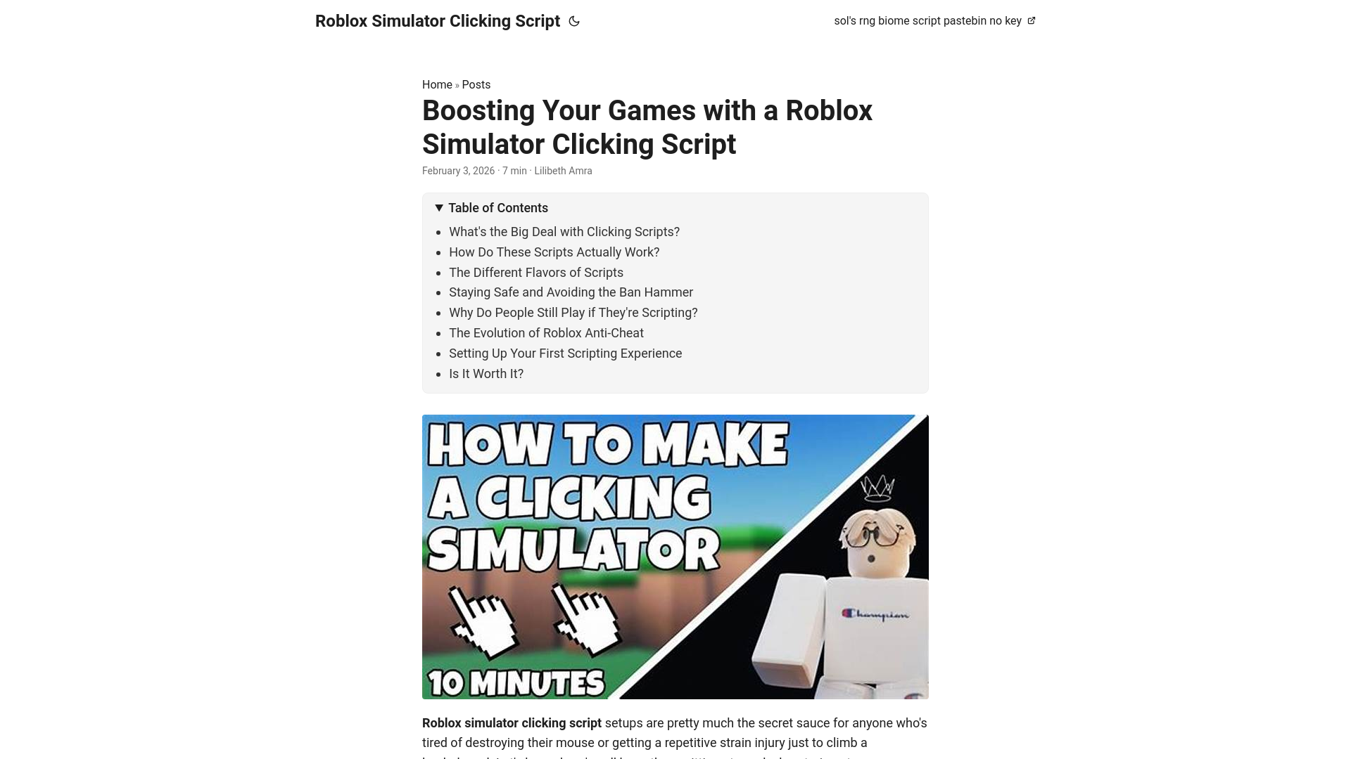 website screenshot of https://robloxsimulatorclickingscript.pages.dev/