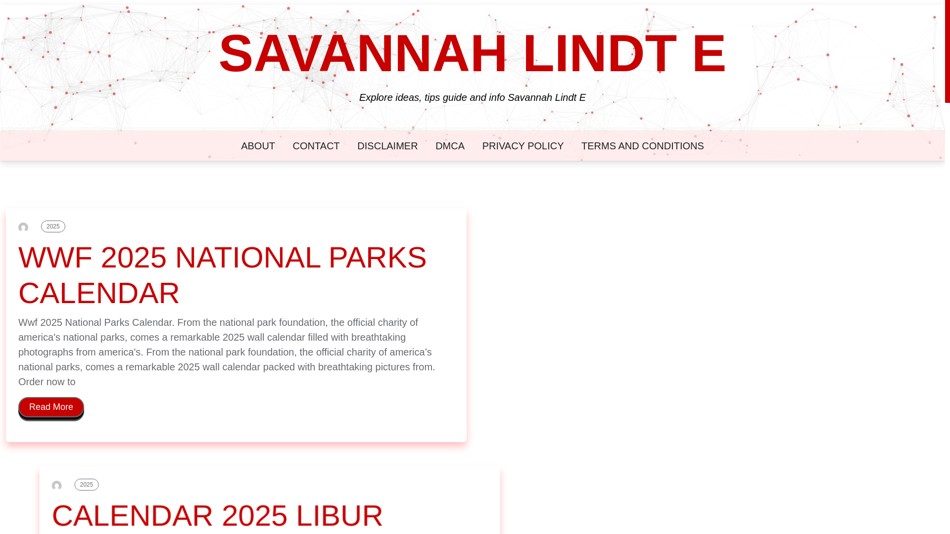 website screenshot of https://savannahlindte.pages.dev/