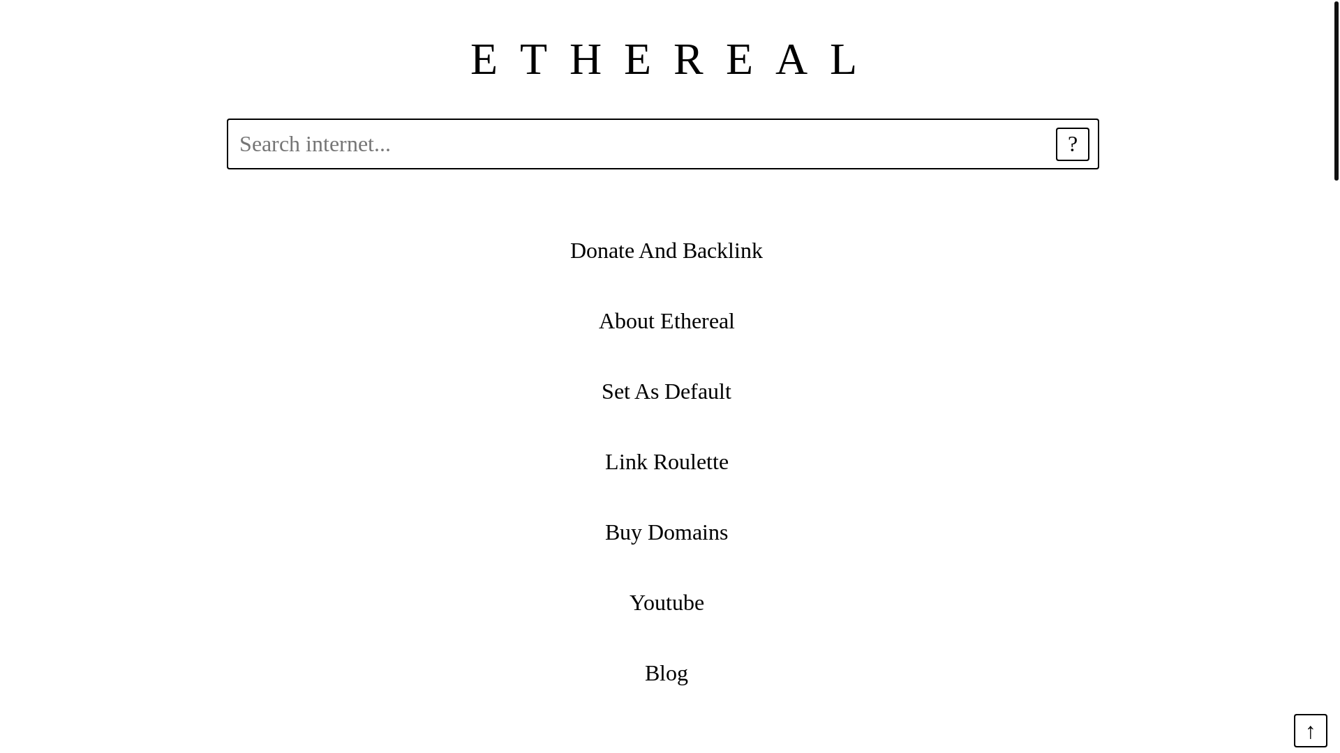 website screenshot of https://ethereal-ahn.pages.dev/