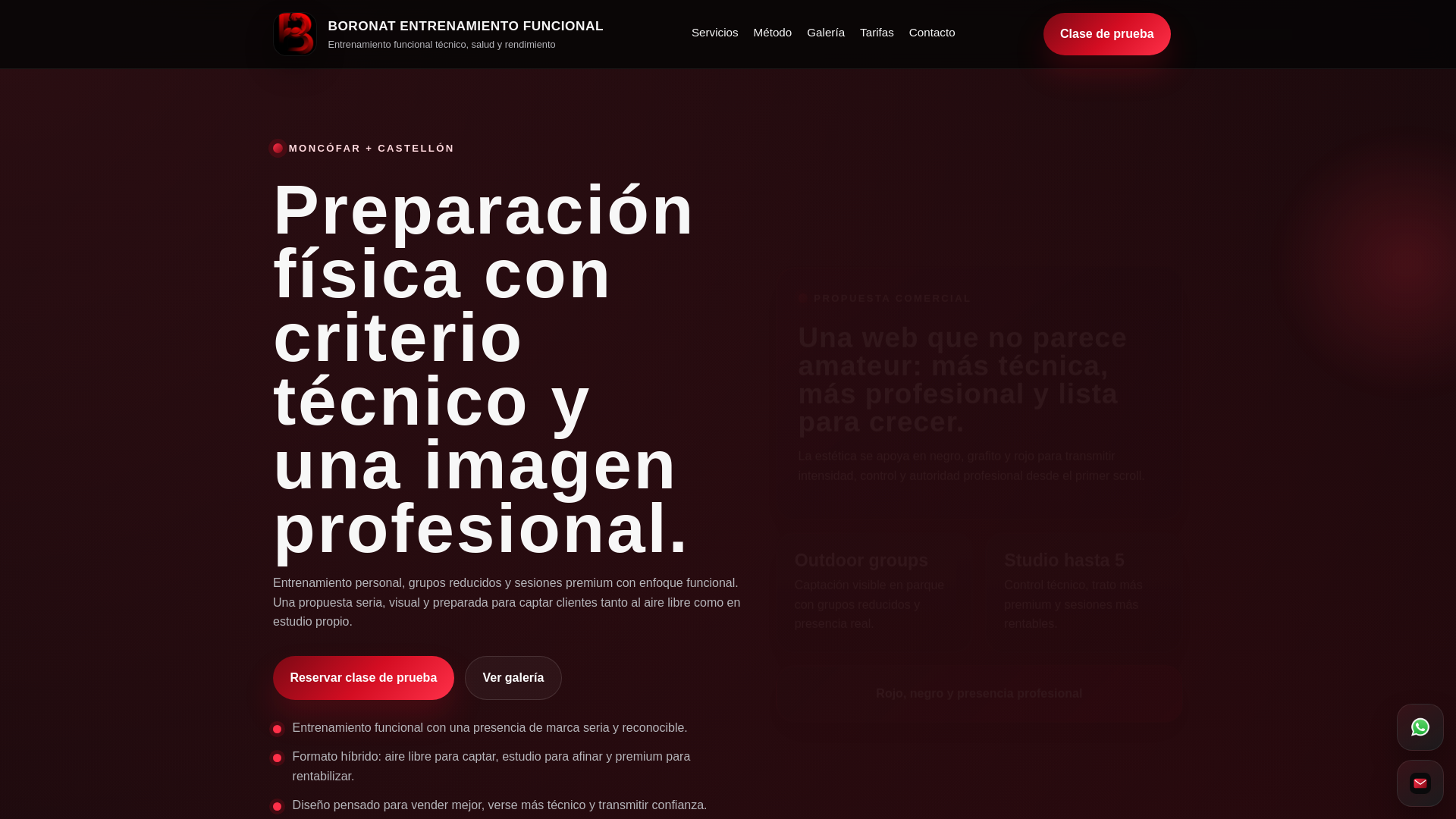 website screenshot of https://b-fitness.pages.dev/