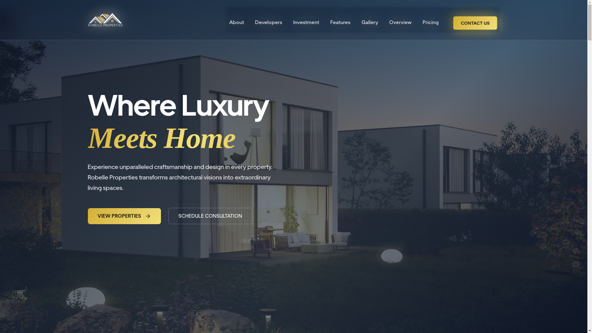 website screenshot of https://robelle.cz/