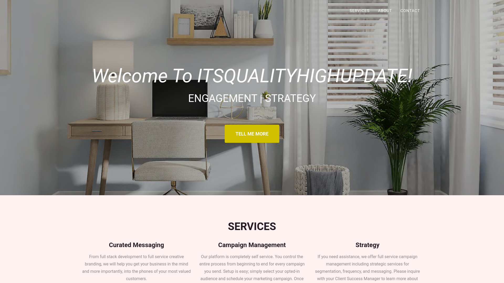 website screenshot of https://itsqualityhighupdate.com