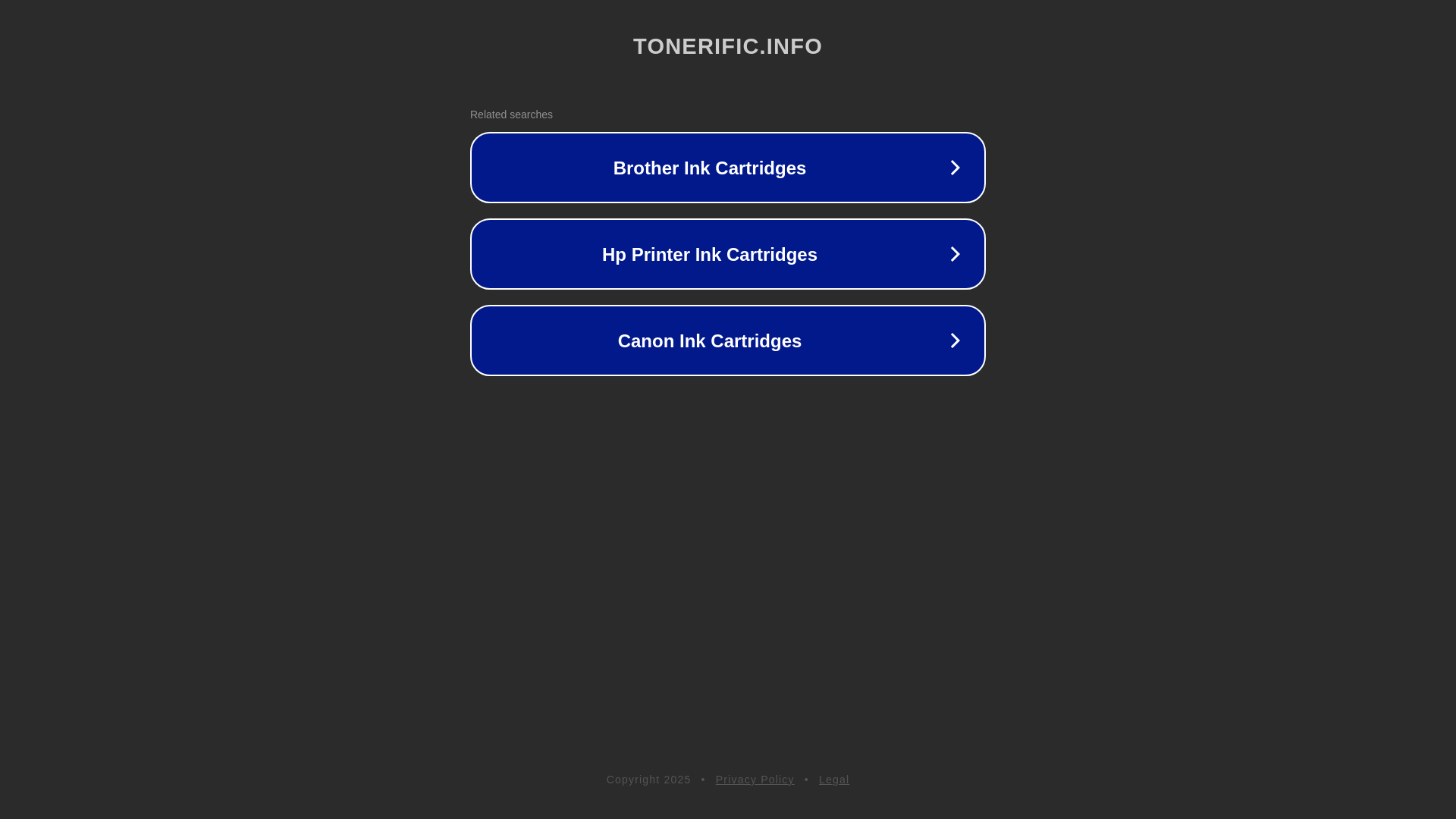 website screenshot of https://tonerific.info/