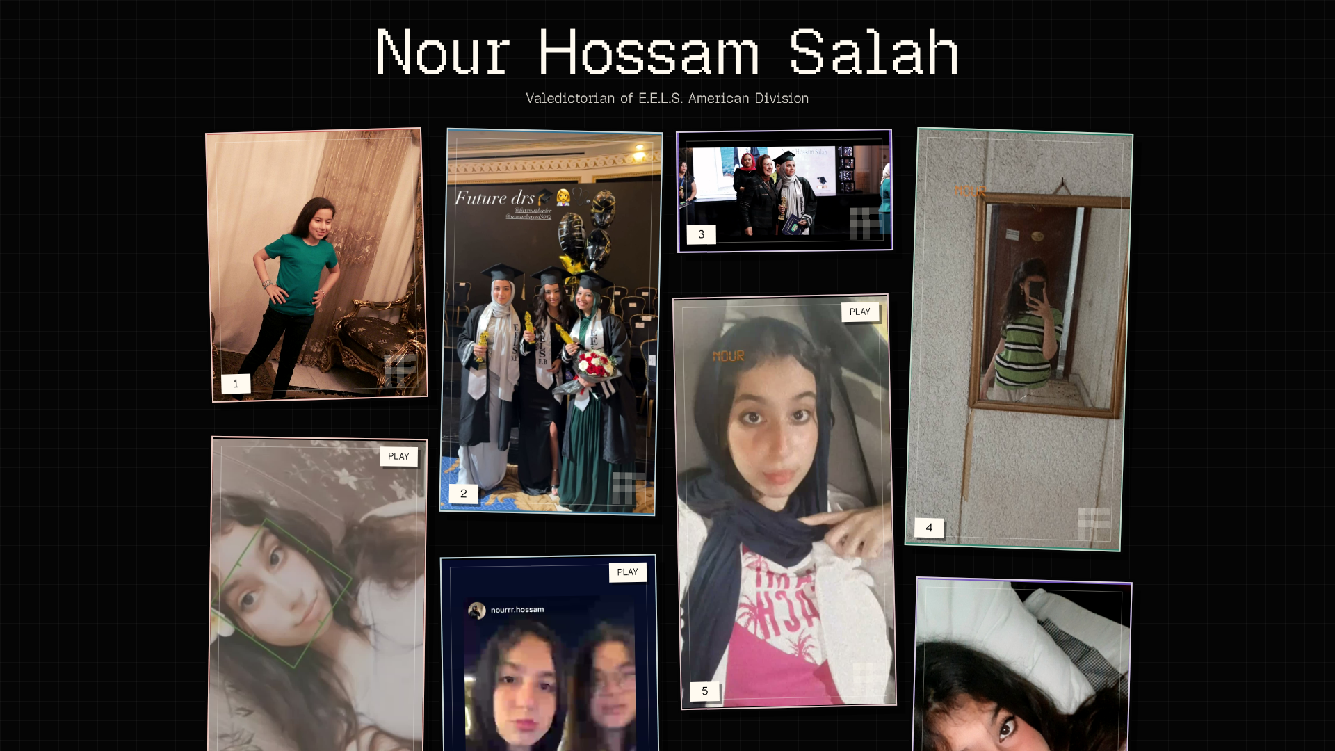 website screenshot of https://nourhossam.com/
