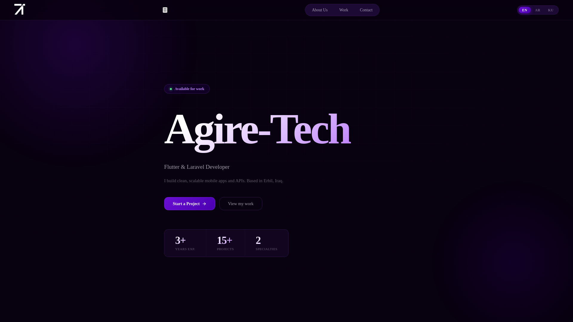 website screenshot of https://agiretech.site