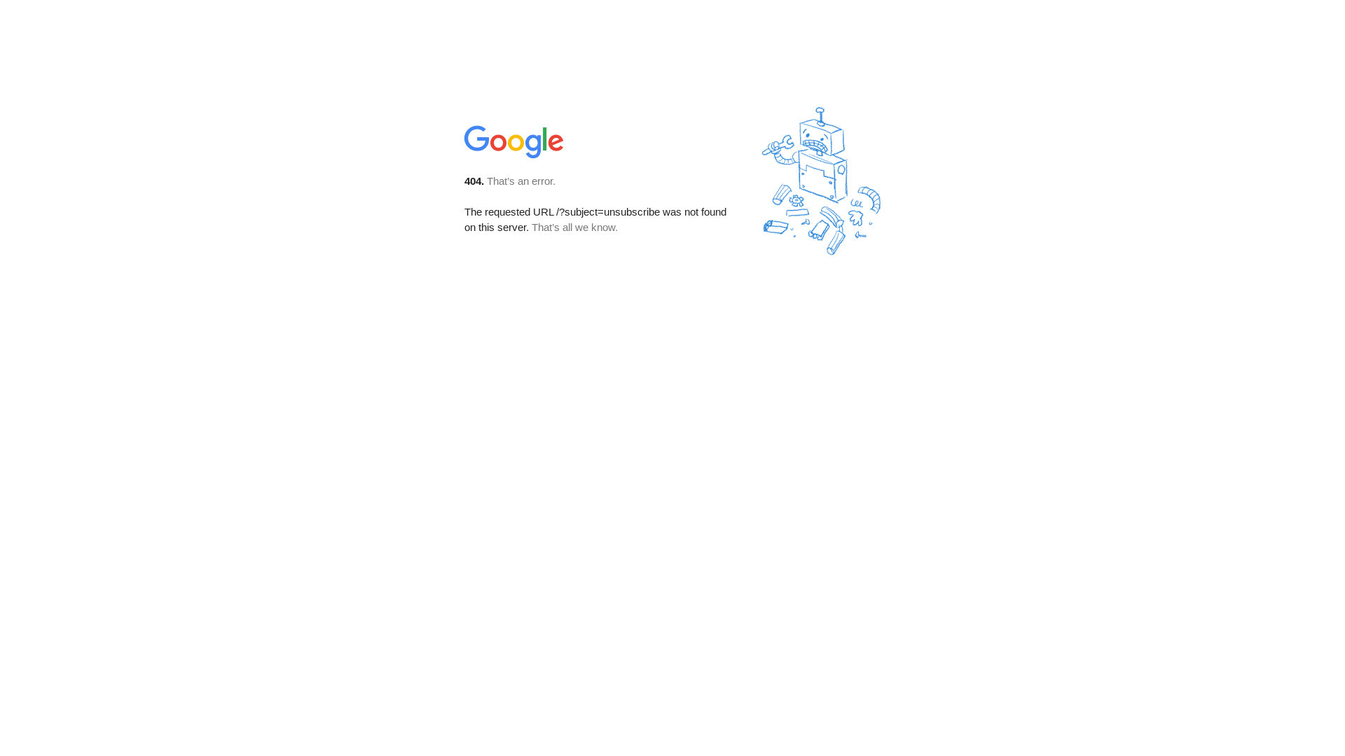 website screenshot of http://%5Buser%20redacted%5D:%5Bpassword%20redacted%5D@gmail.com/?subject=unsubscribe