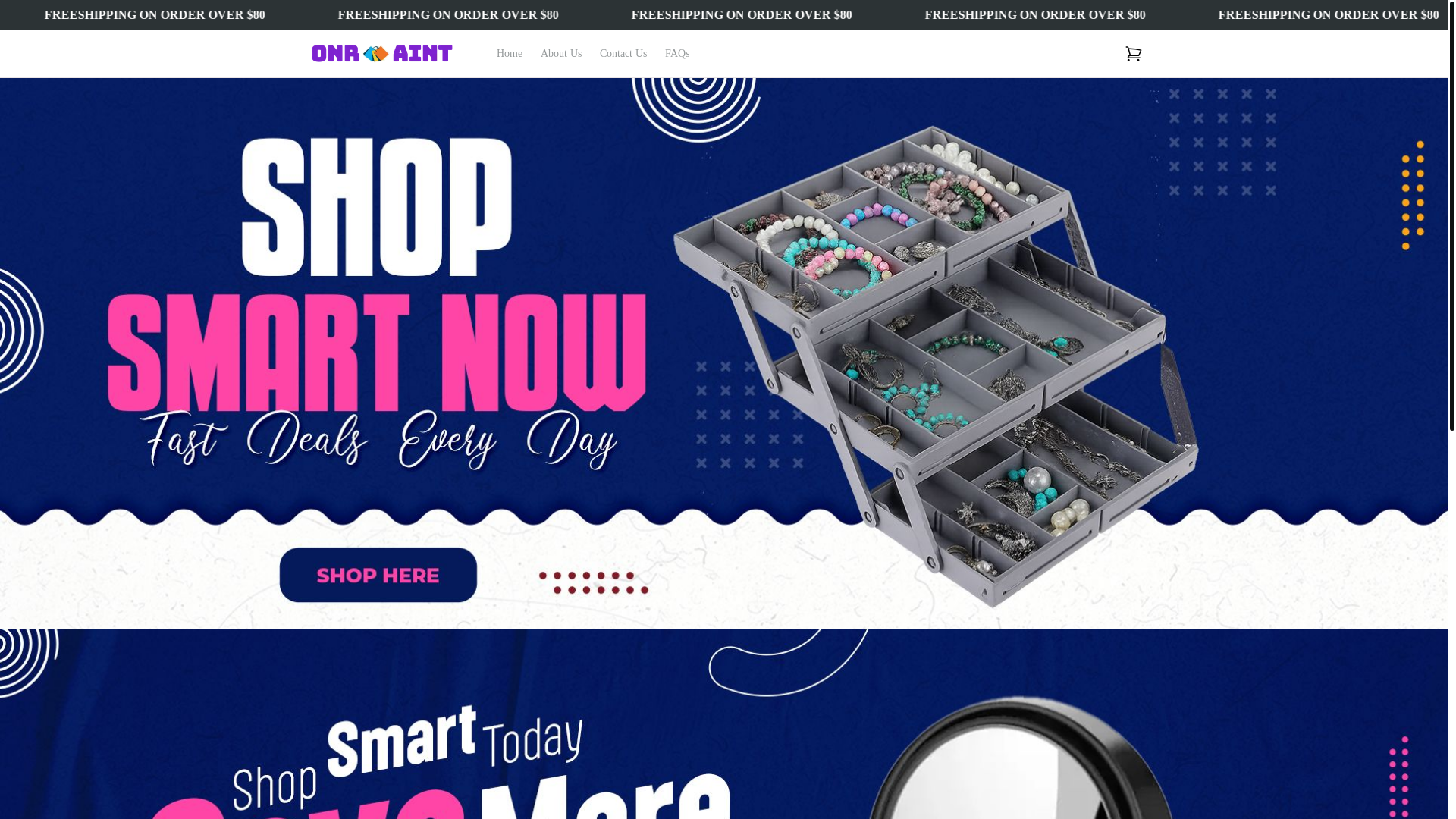 website screenshot of https://onraint.com/