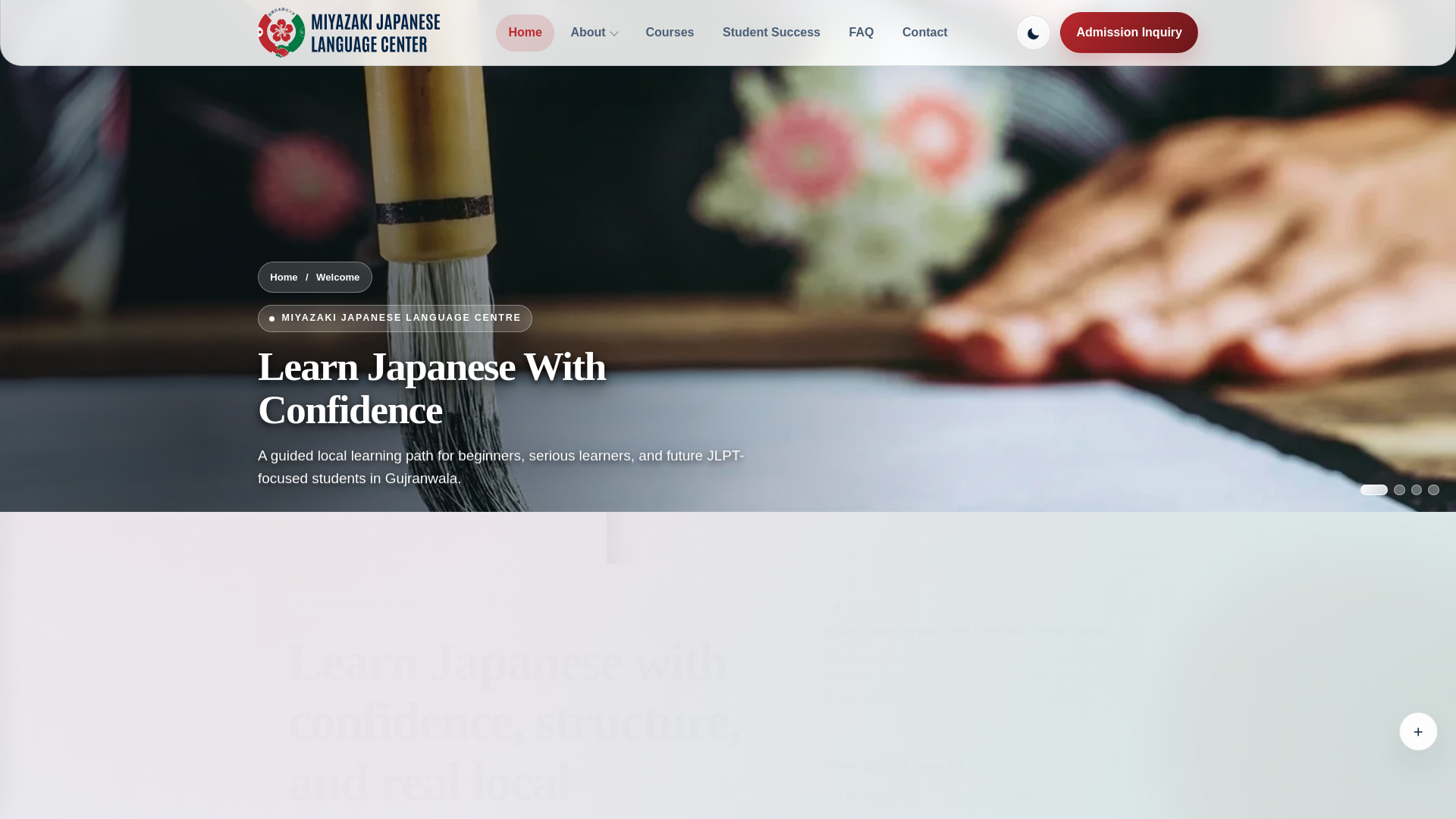 website screenshot of https://mjlc-com-pk.pages.dev/