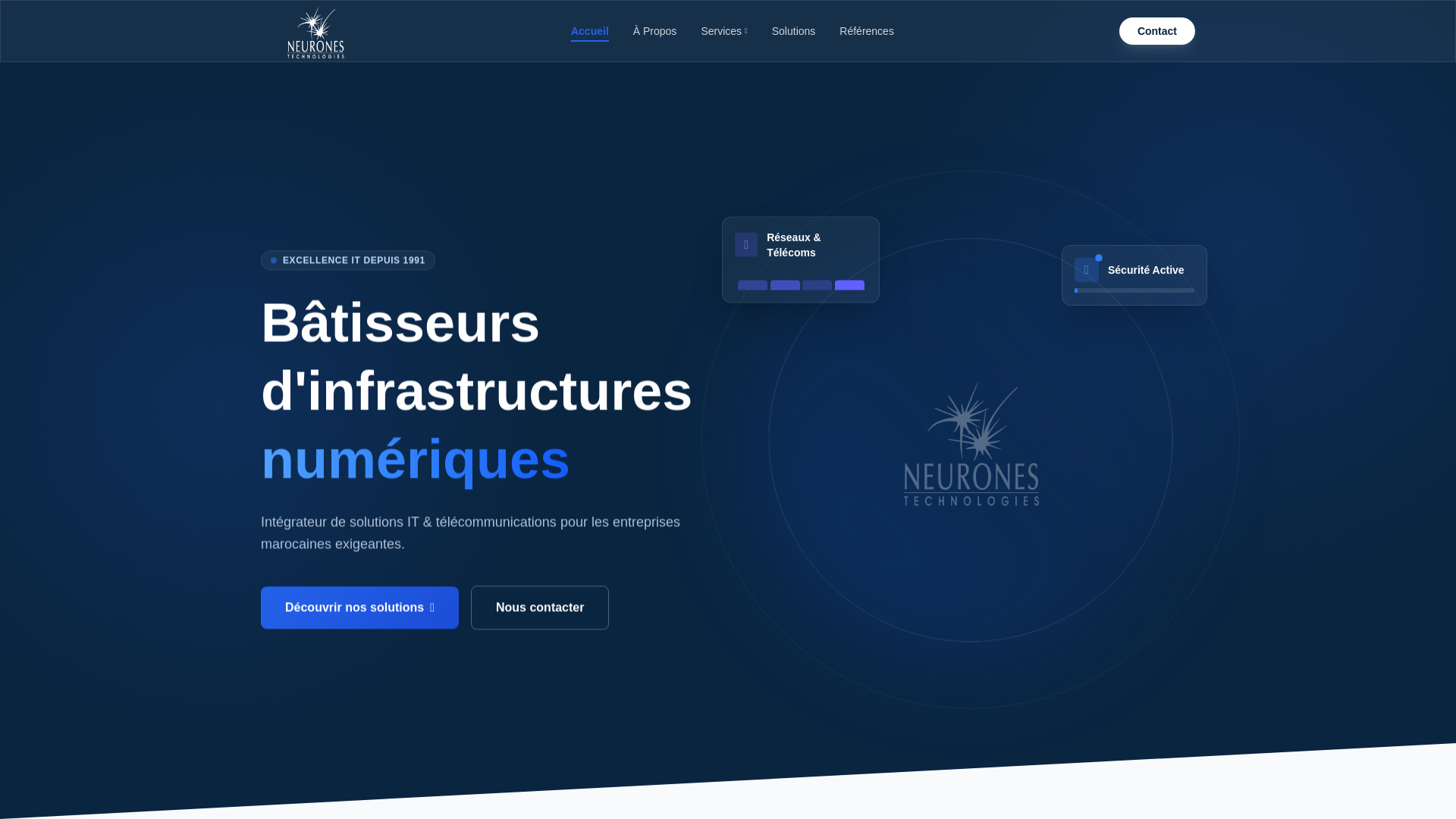 website screenshot of https://neuronestechnologies.pages.dev/