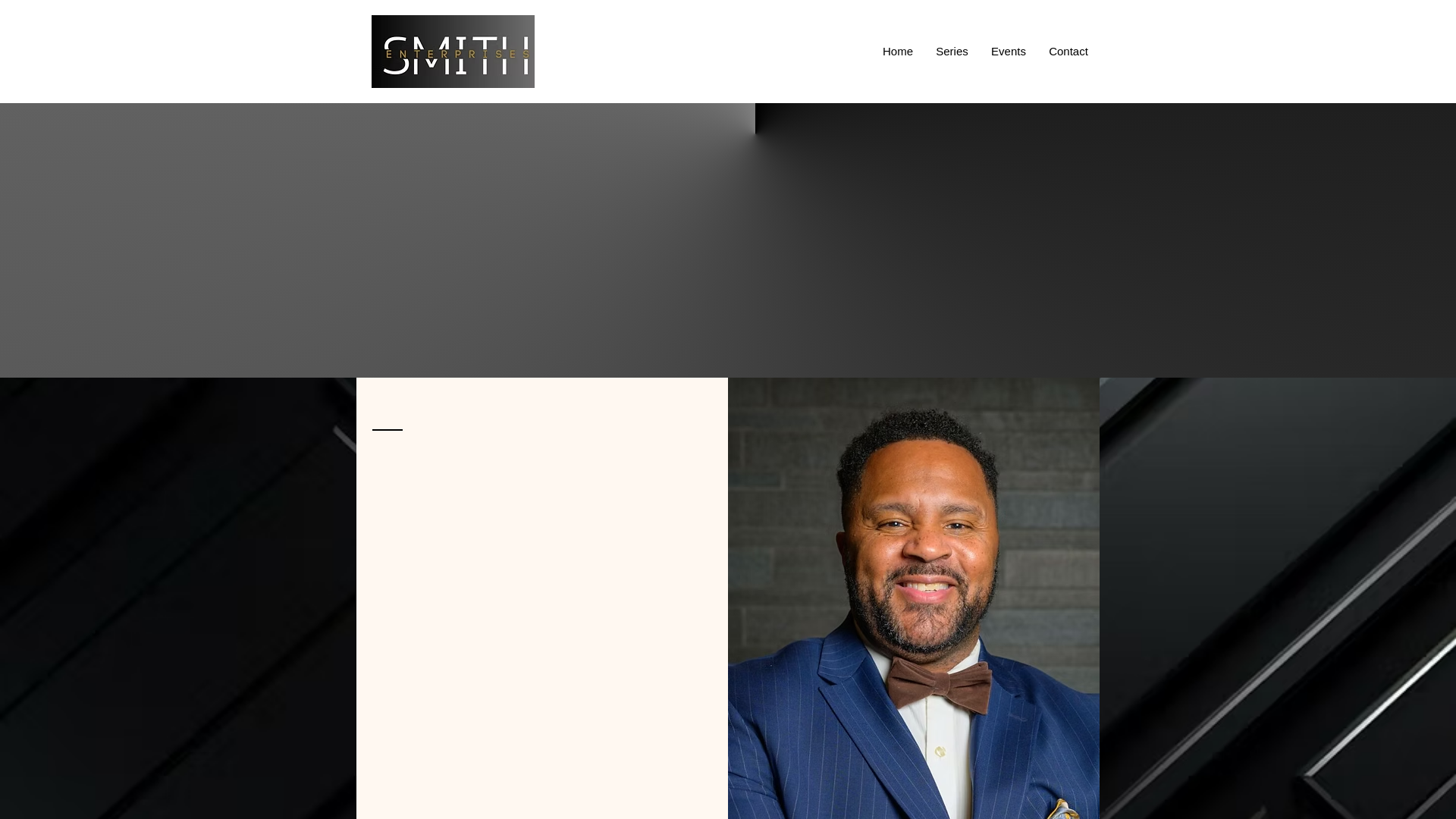 website screenshot of https://smithenterprisesleadership.com/