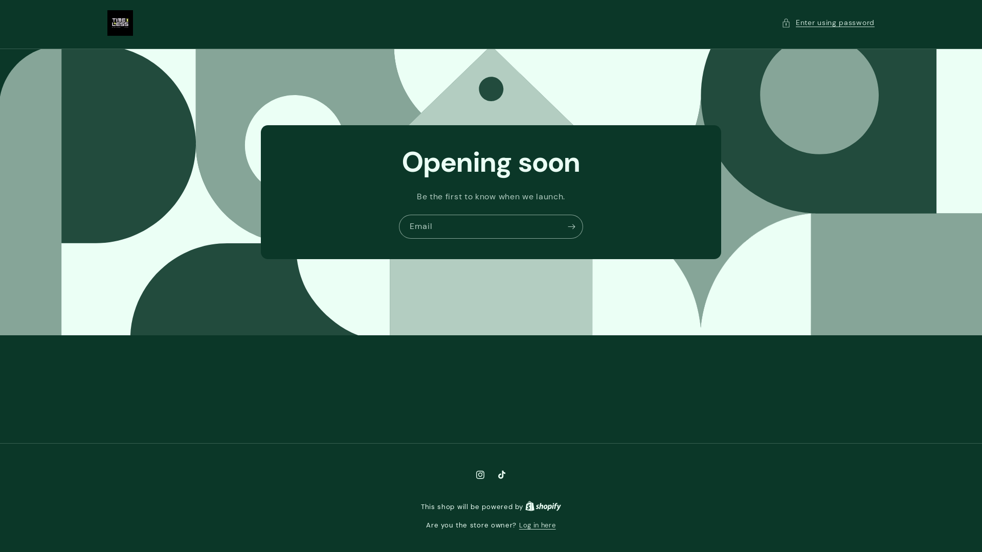 website screenshot of https://timelessresells.com/