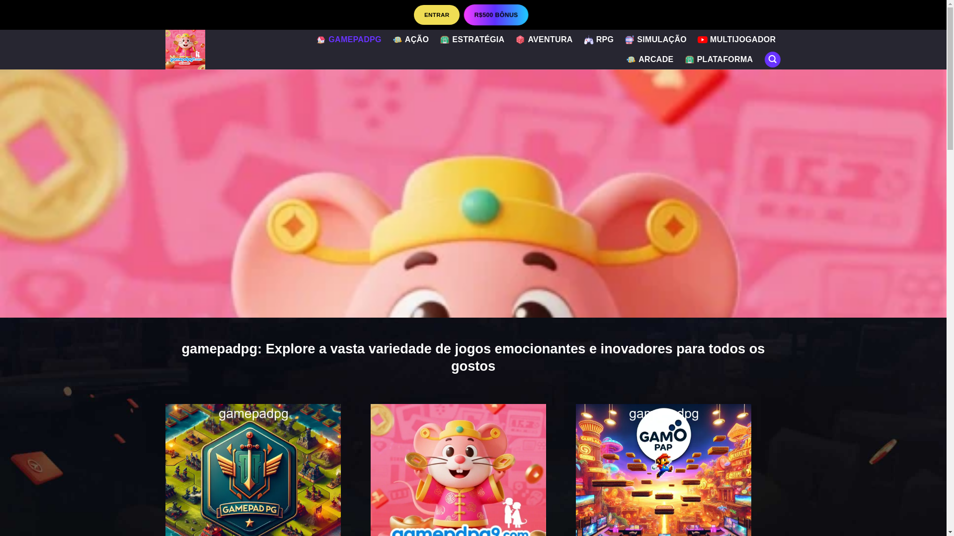 website screenshot of https://gamepadpg9.com/