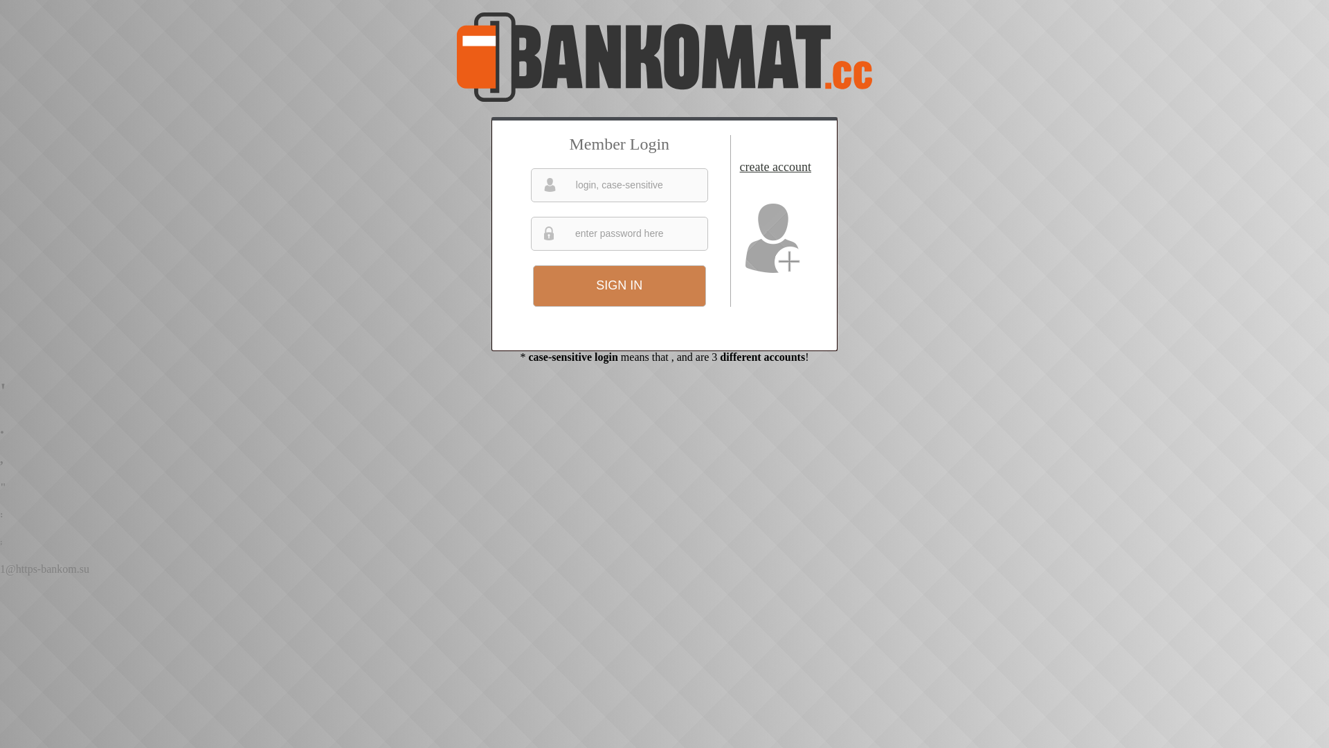 website screenshot of https://banocc.ru/