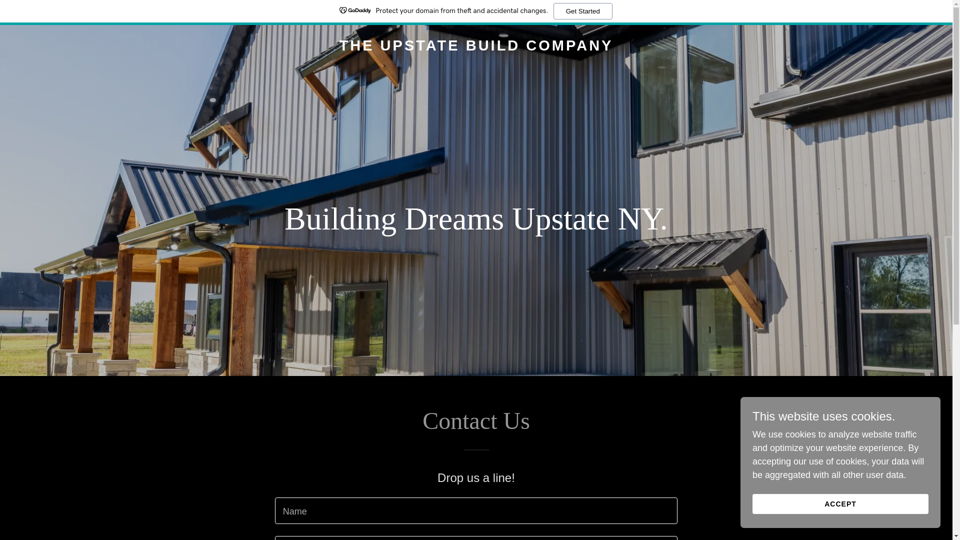 website screenshot of https://upstatebuild.com/