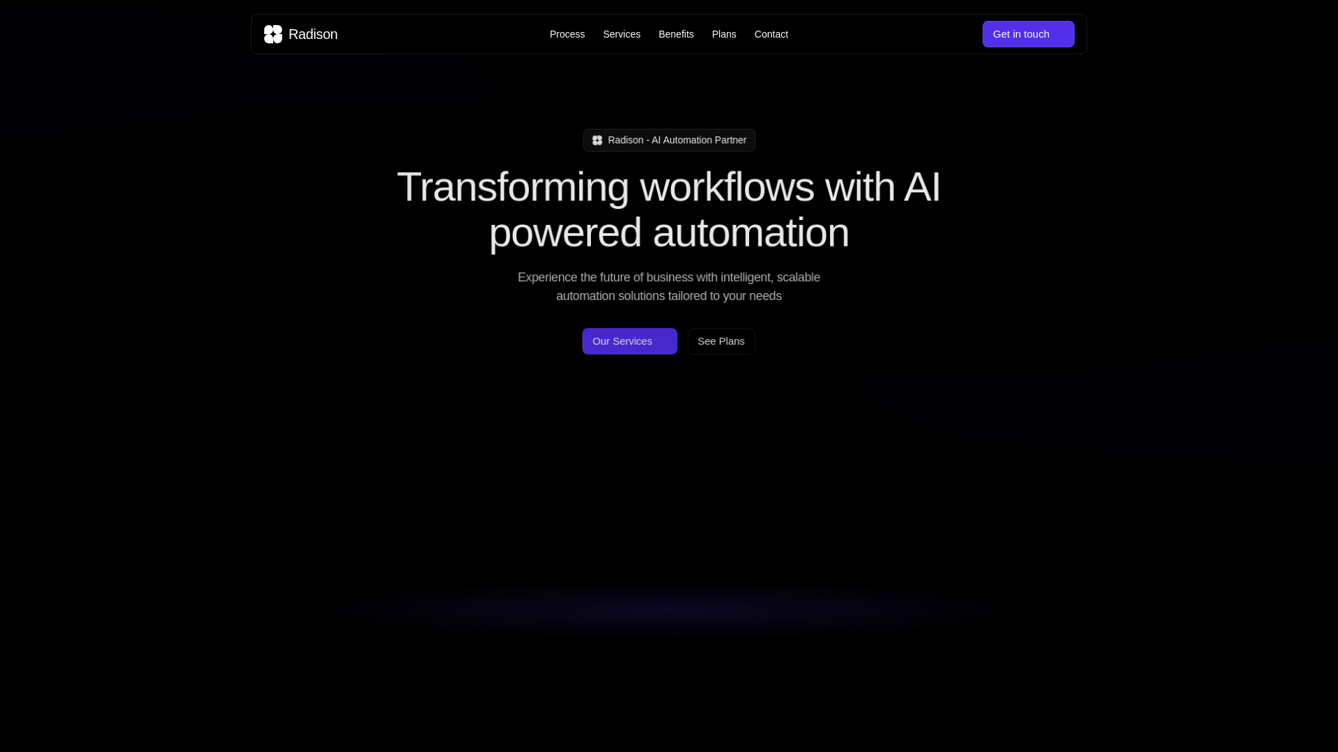 website screenshot of https://silentarchitects.io/