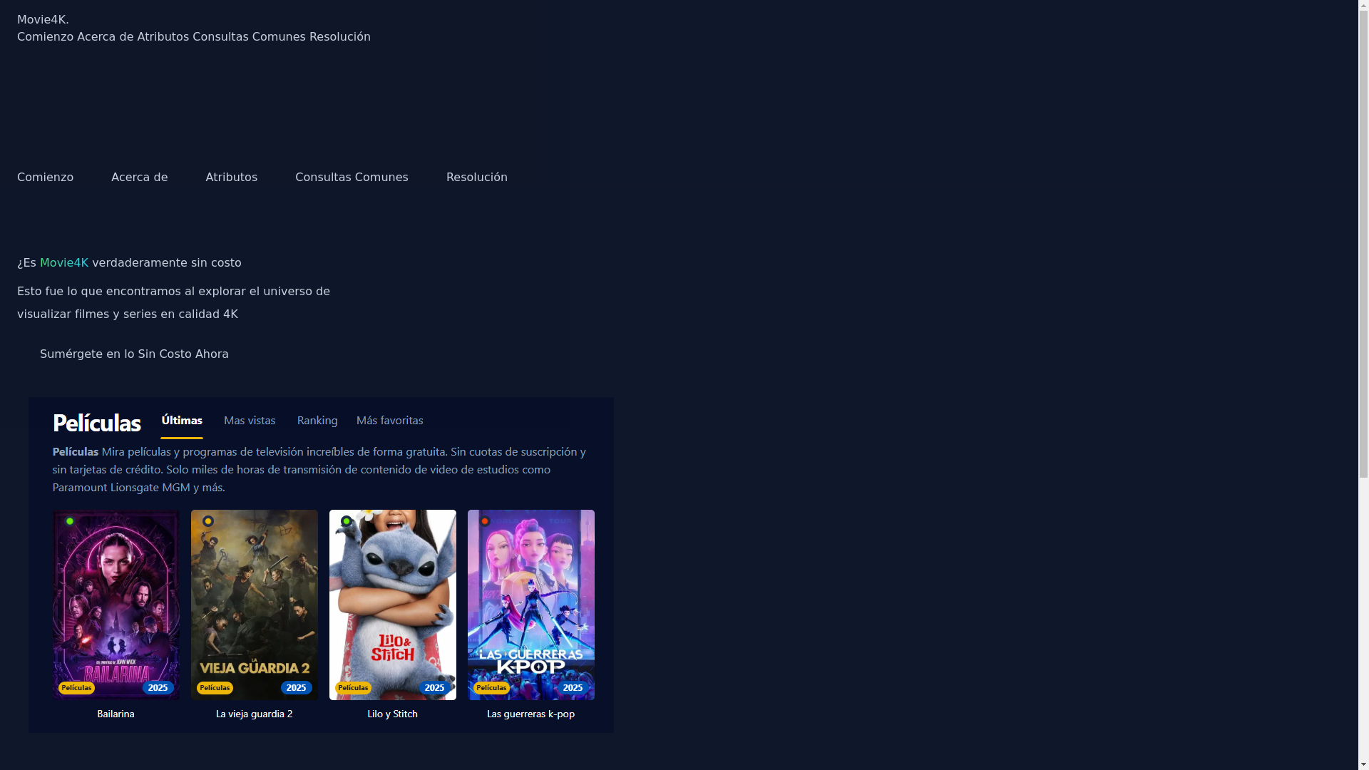 website screenshot of https://movie4k-ioru.pages.dev/