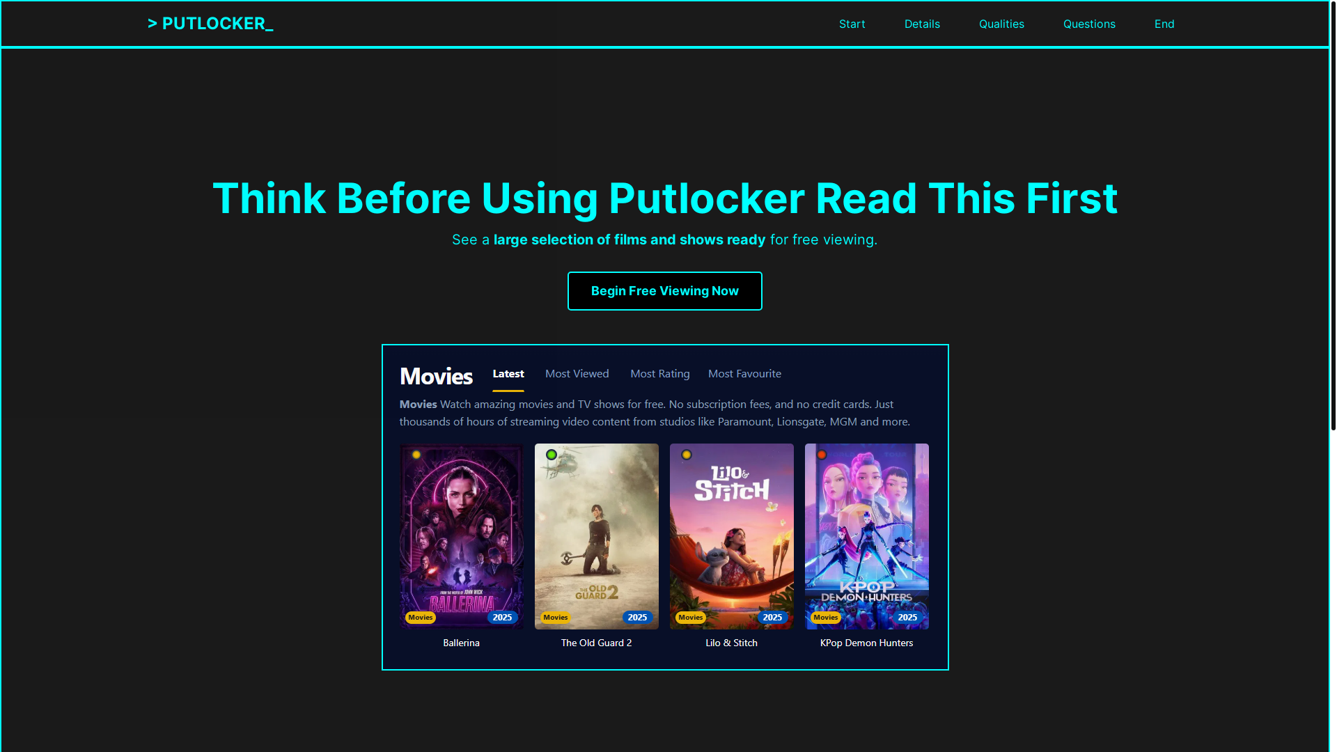 website screenshot of https://putlocker-mmj7.pages.dev/