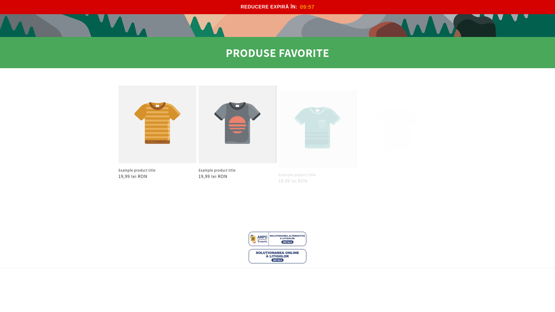 website screenshot of https://reducereexpressmega.ro/