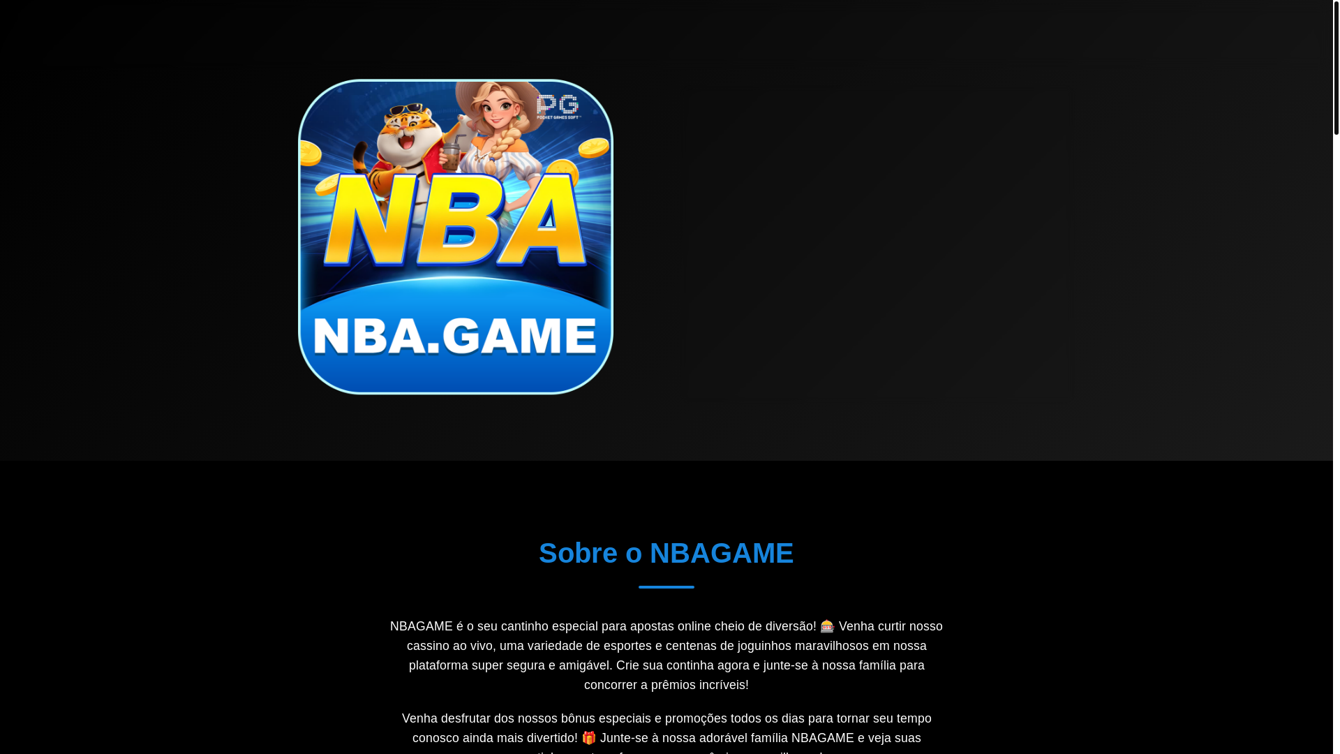 website screenshot of https://nbagame.com.br/