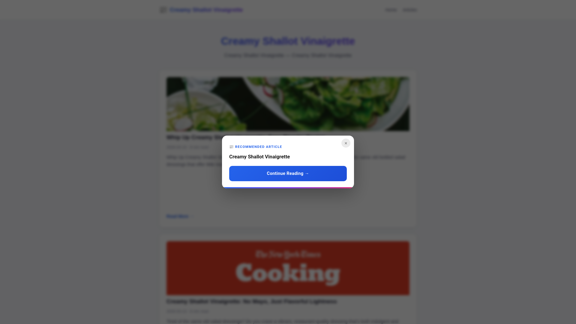 website screenshot of https://creamy-shallot-vinaigrette.pages.dev/