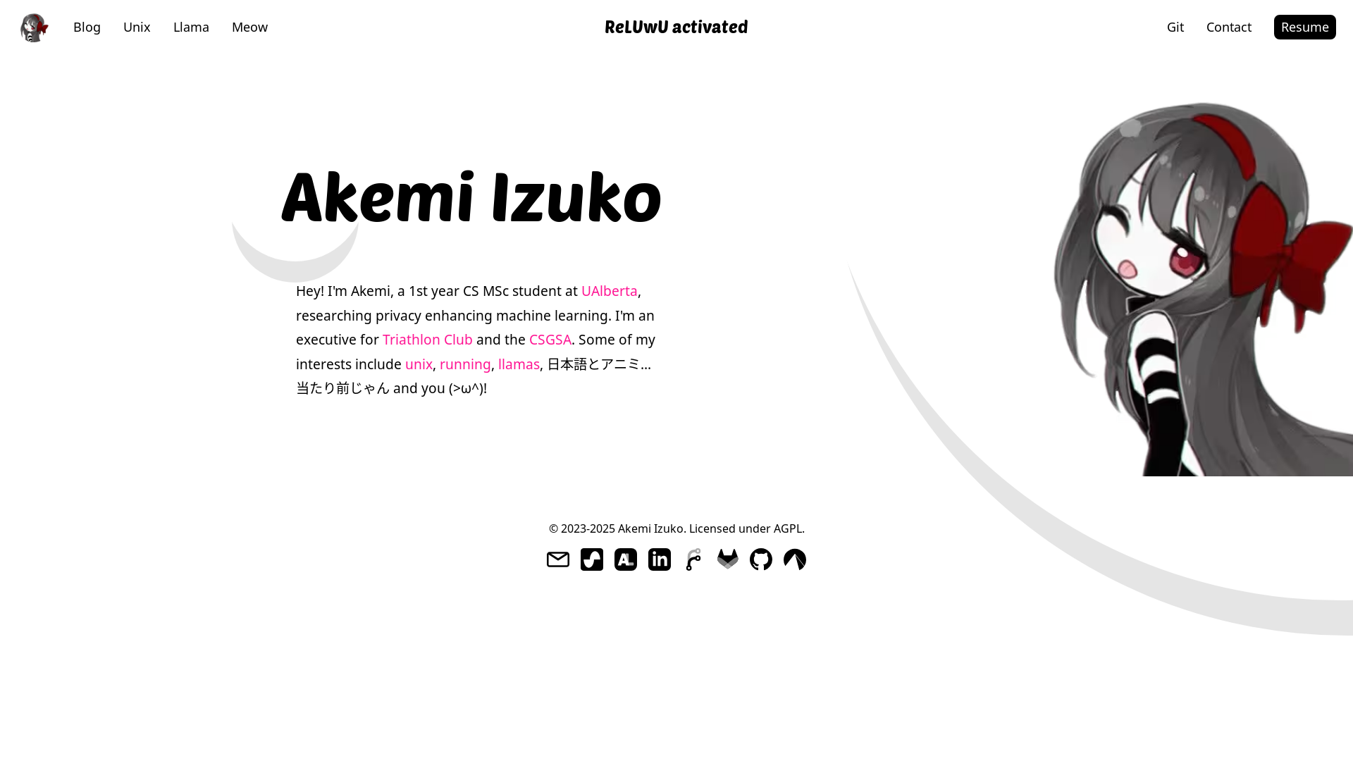 website screenshot of https://dev-noway-moe.pages.dev/