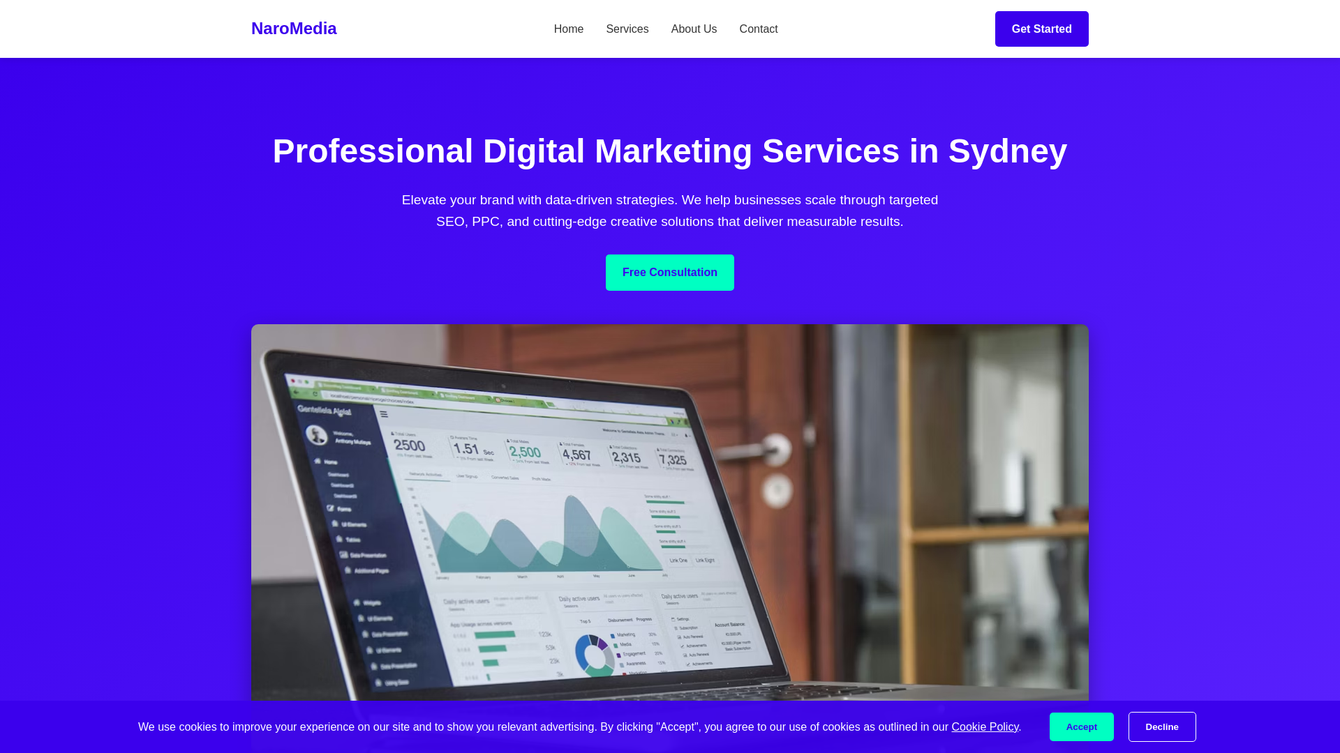 website screenshot of https://ferinelayer.click