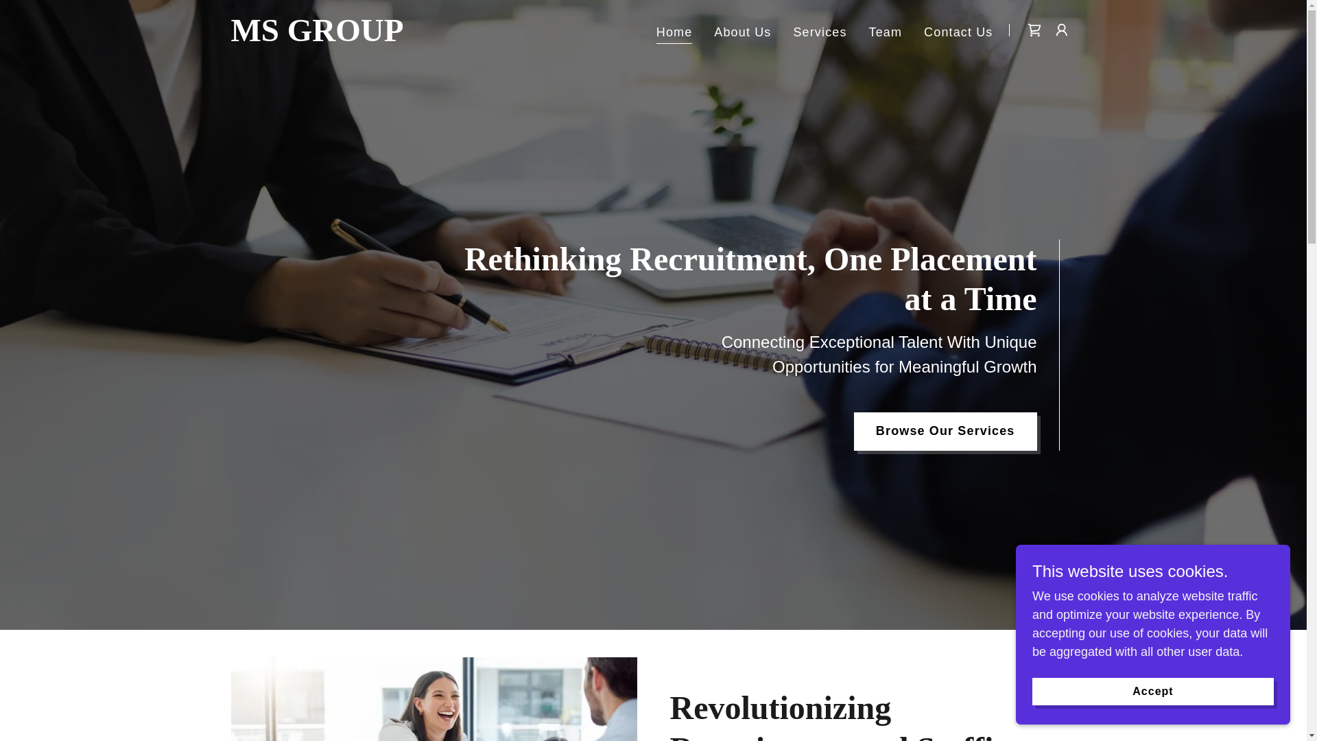 website screenshot of https://magnatopsearch.com/