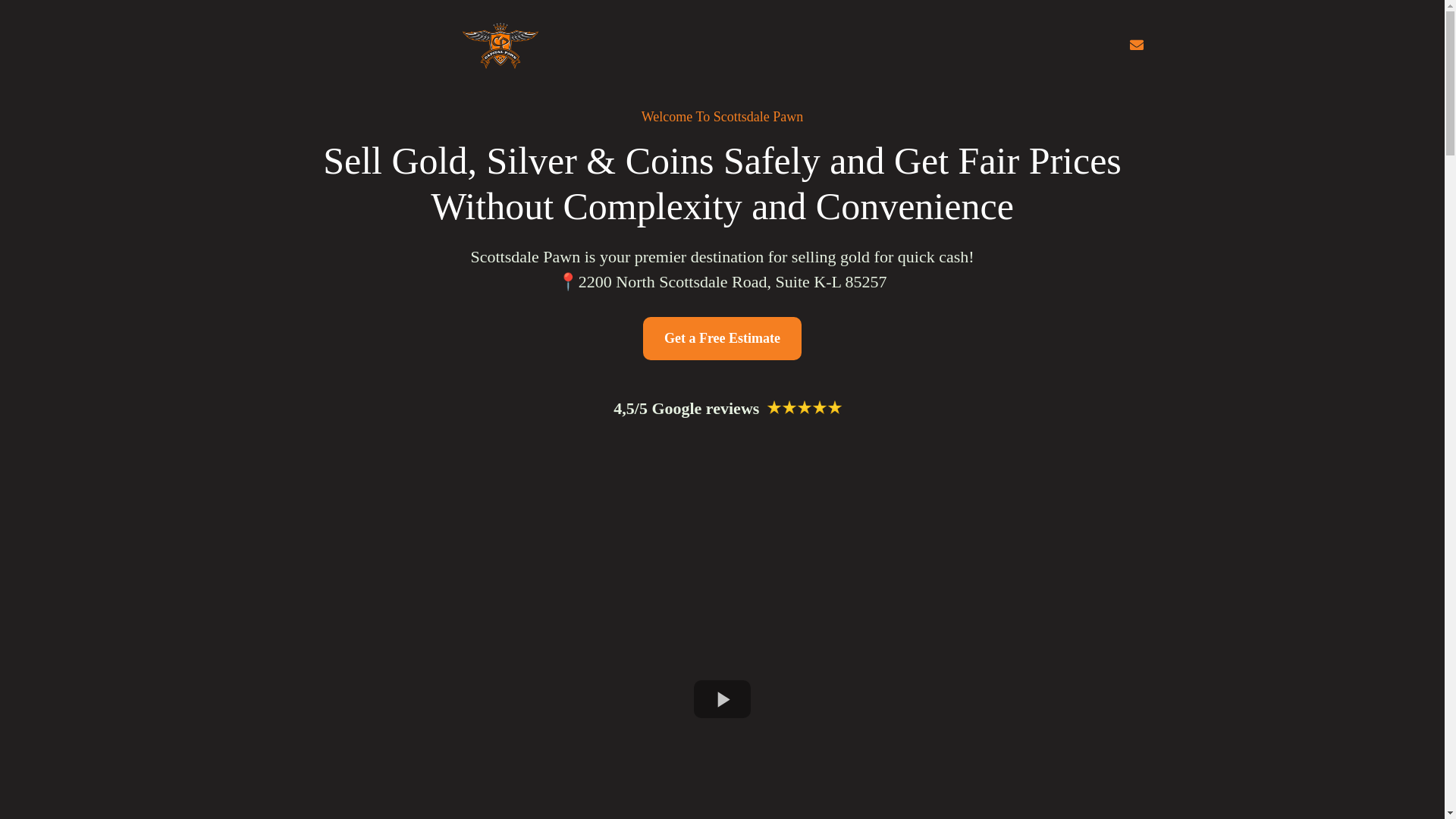 website screenshot of https://thepawnexpertssd.com/