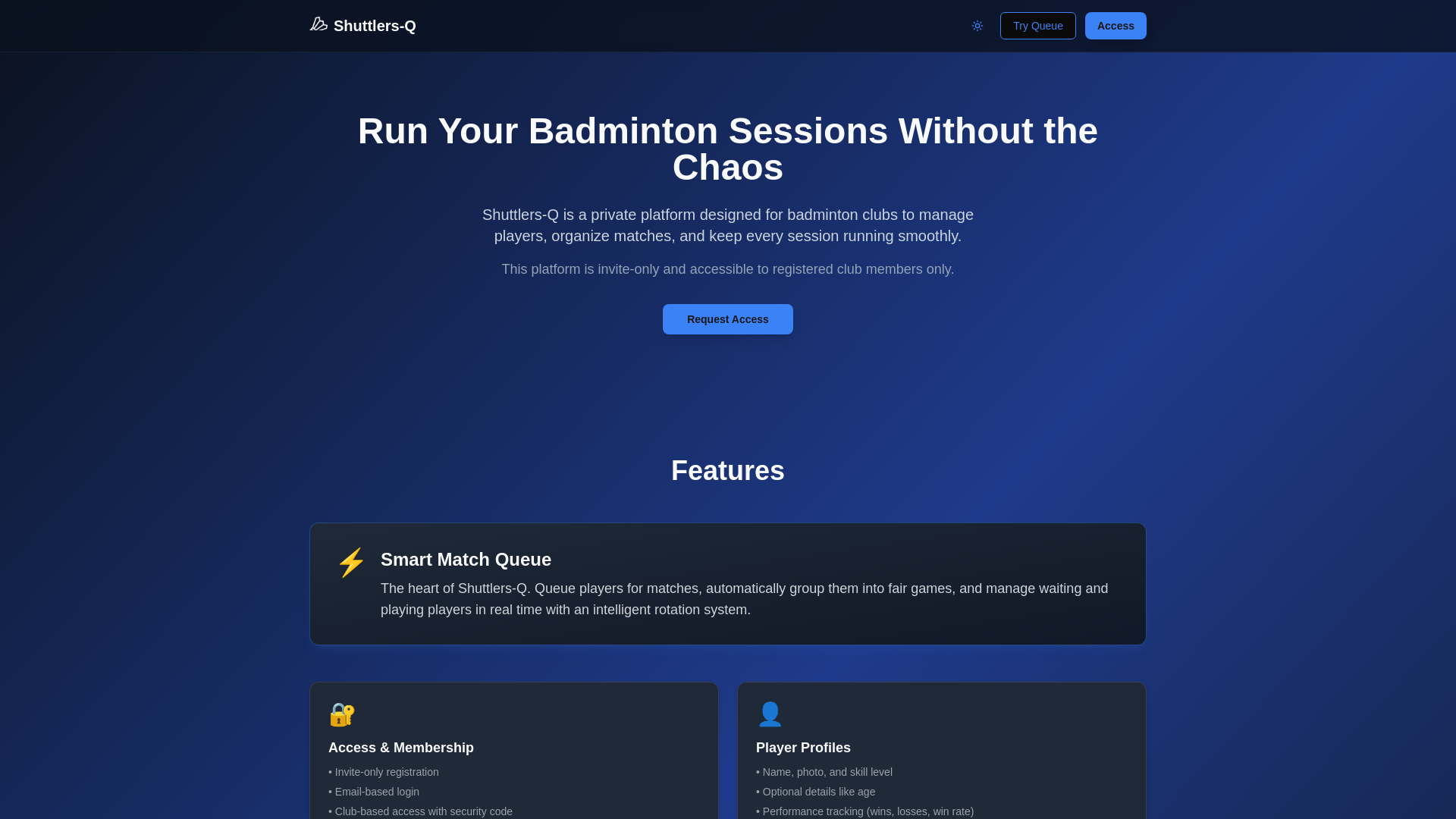 website screenshot of https://eastshuttlers.com/