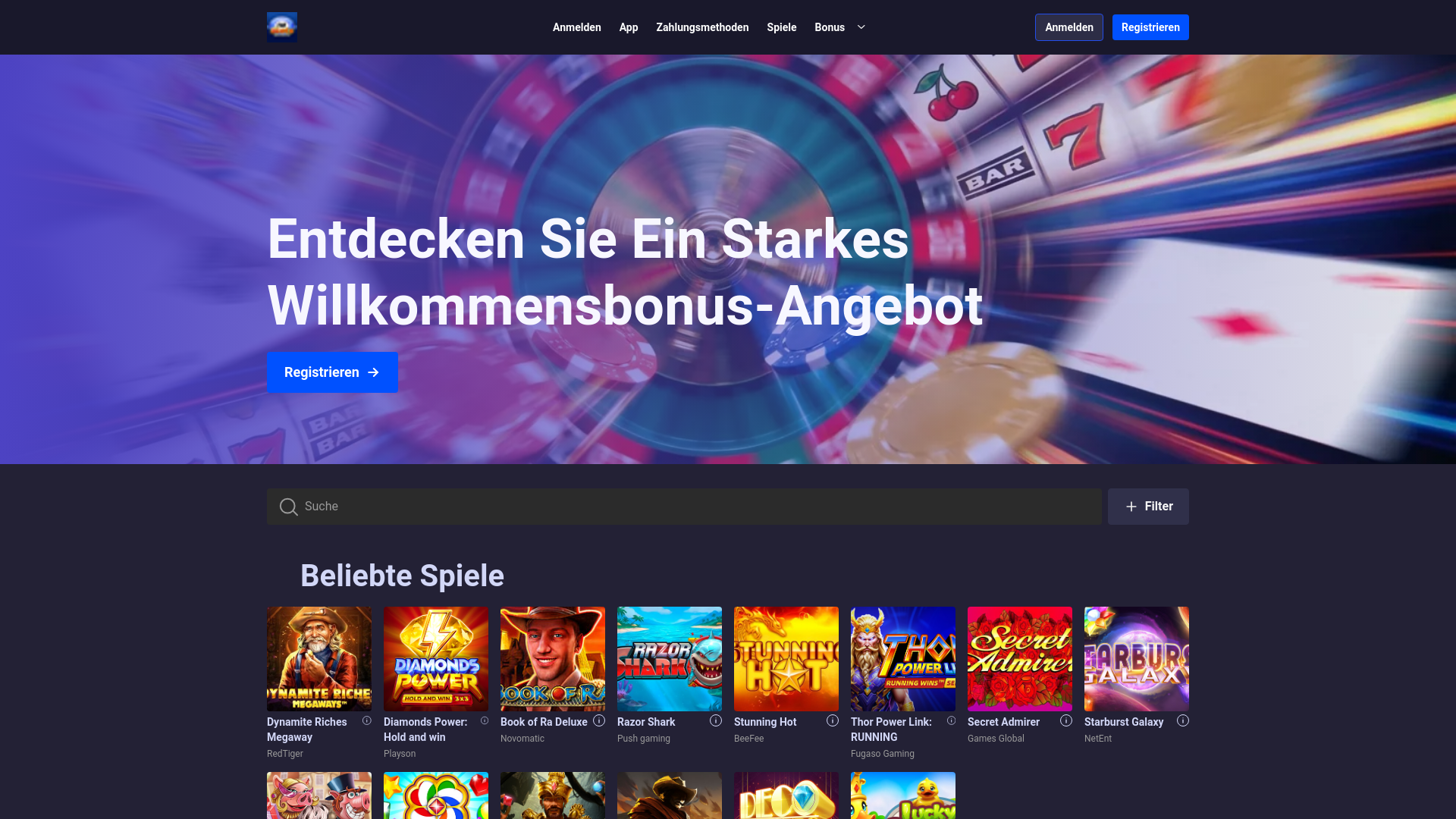 website screenshot of https://all-slots-at.pages.dev/