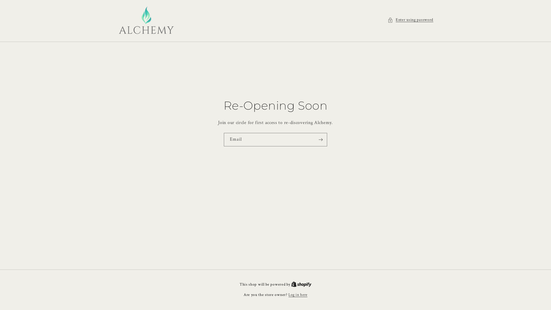 website screenshot of https://aethame.com/